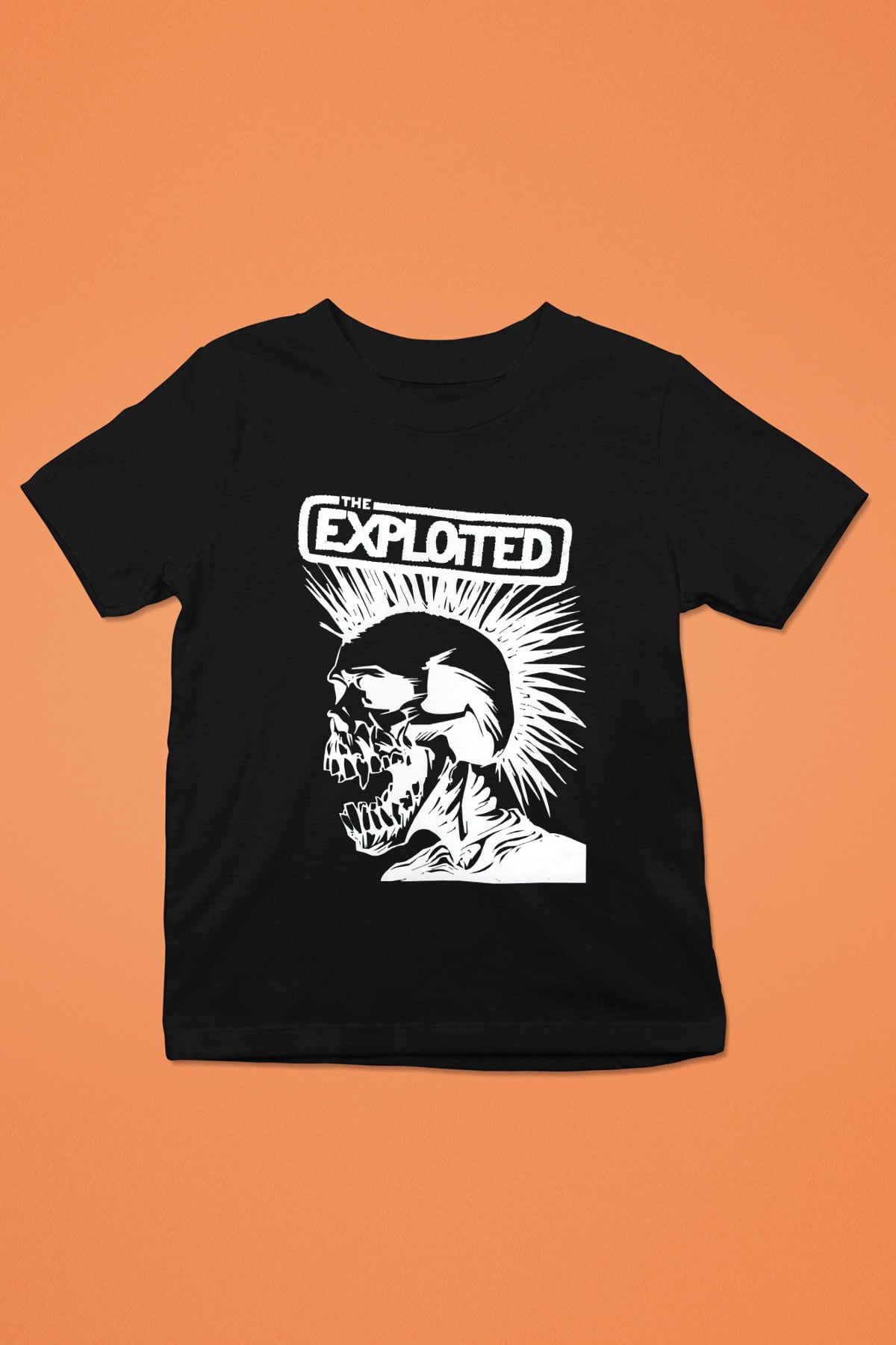 The Exploited Baskılı Siyah Unisex Çocuk Tişört