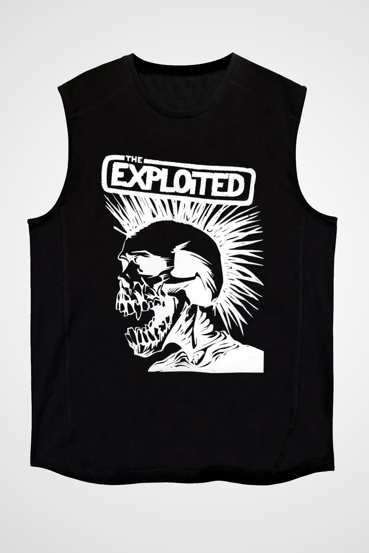 The Exploited Siyah Unisex Kolsuz Tişört