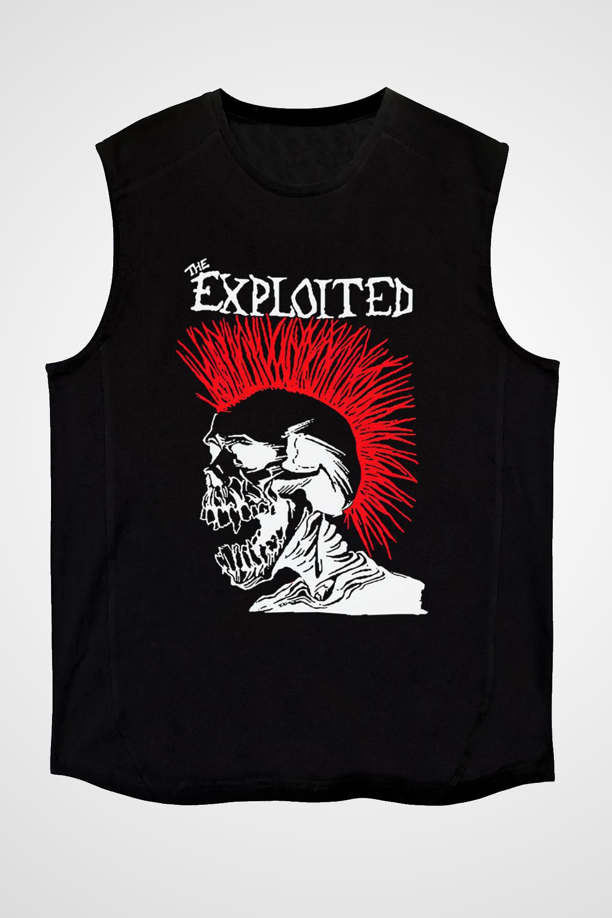 The Exploited Siyah Unisex Kolsuz Tişört