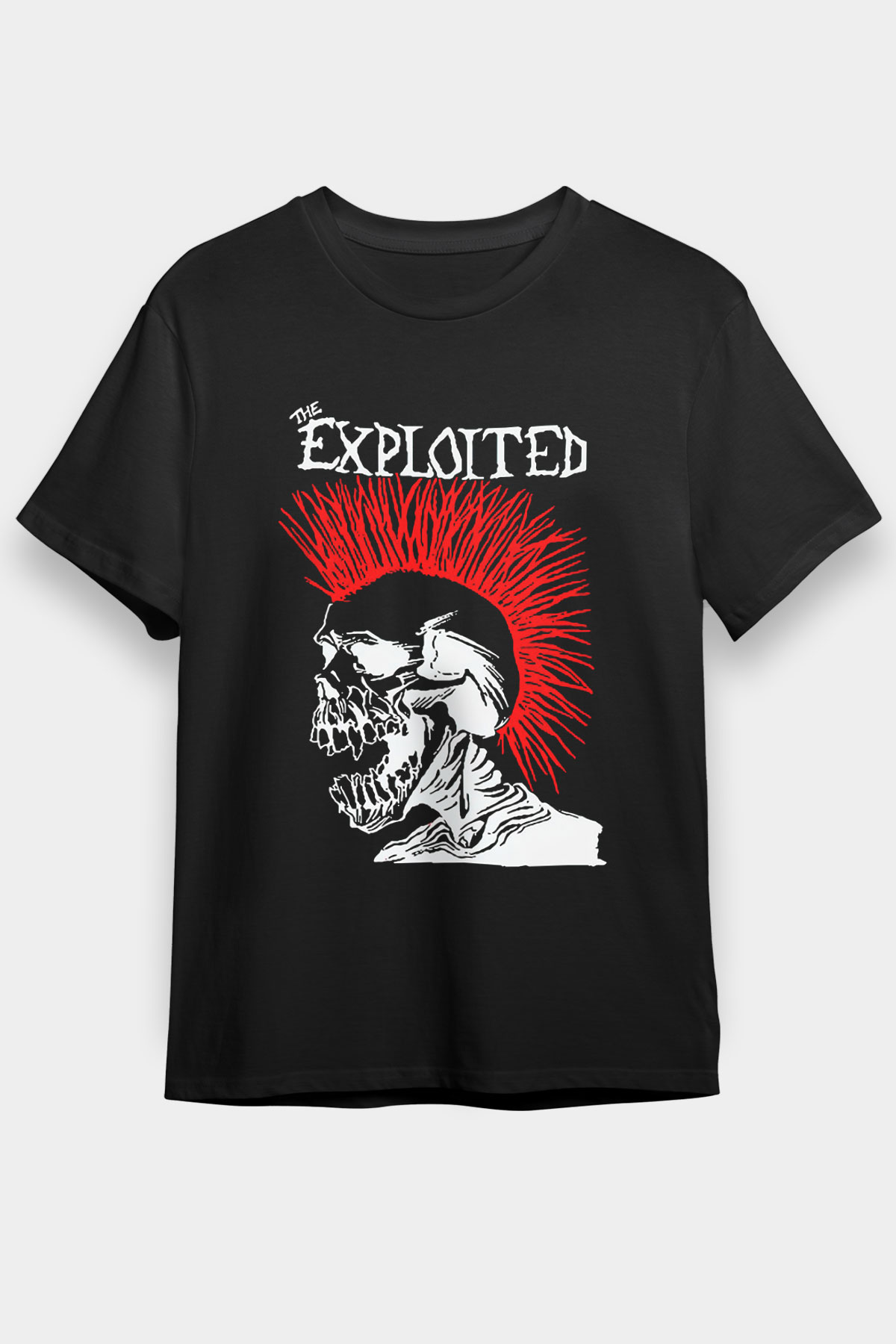The Exploited Siyah Unisex Tişört T-Shirt - TişörtFabrikası