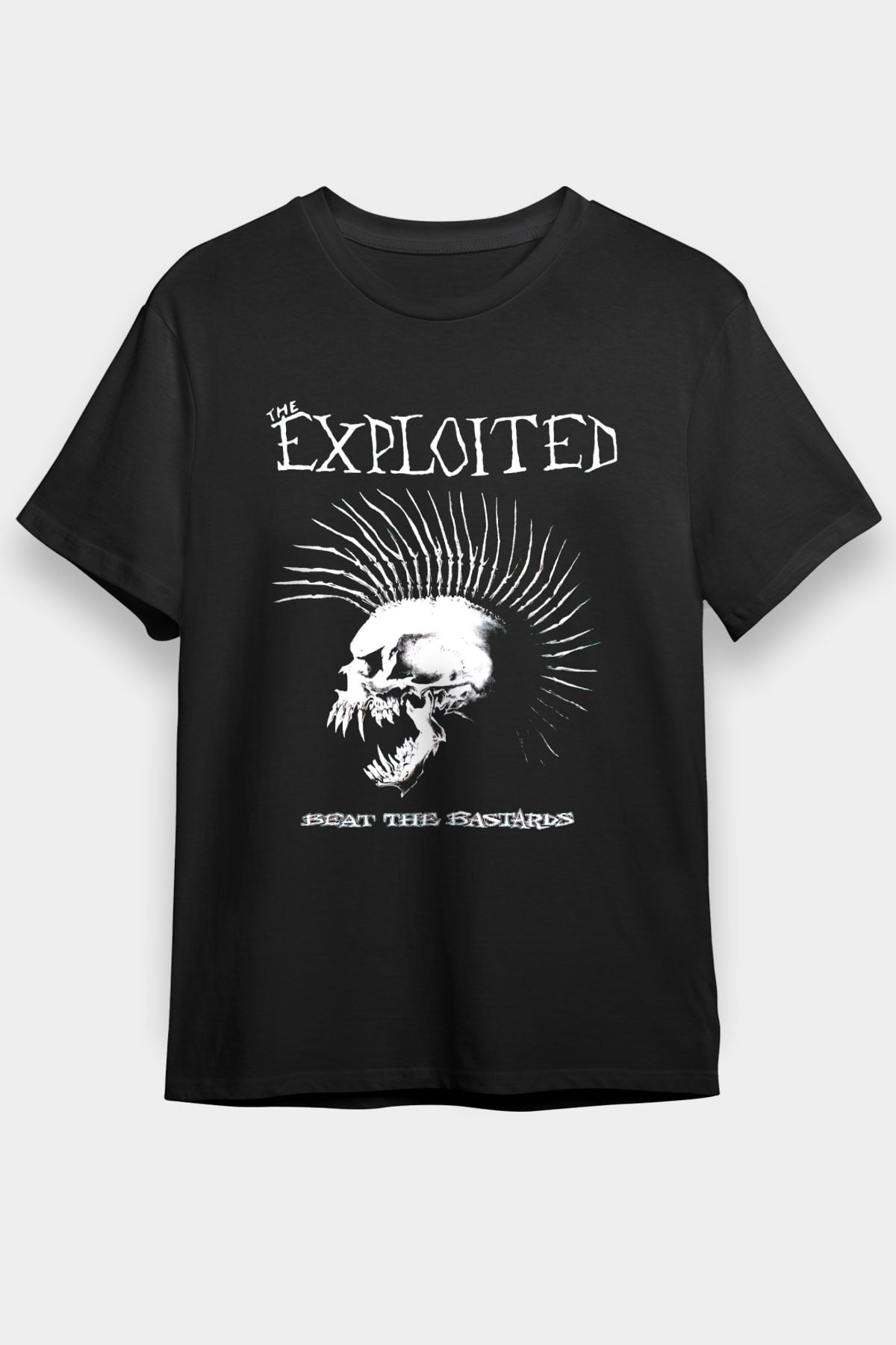 The Exploited Siyah Unisex Tişört T-Shirt - TişörtFabrikası
