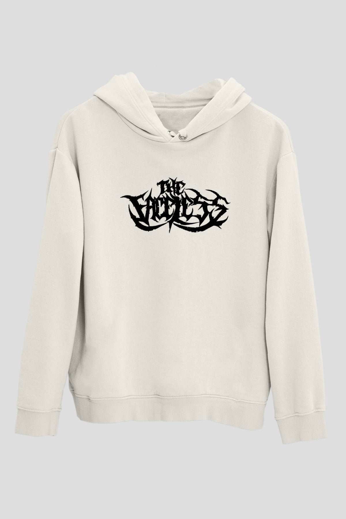 The Faceless Beyaz Unisex Kapşonlu Sweatshirt