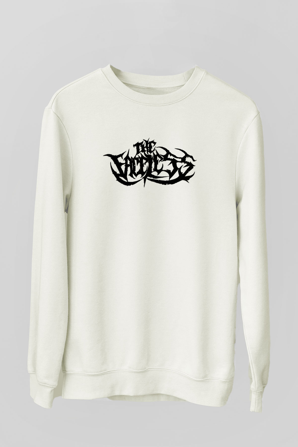 The Faceless Beyaz Unisex Sweatshirt
