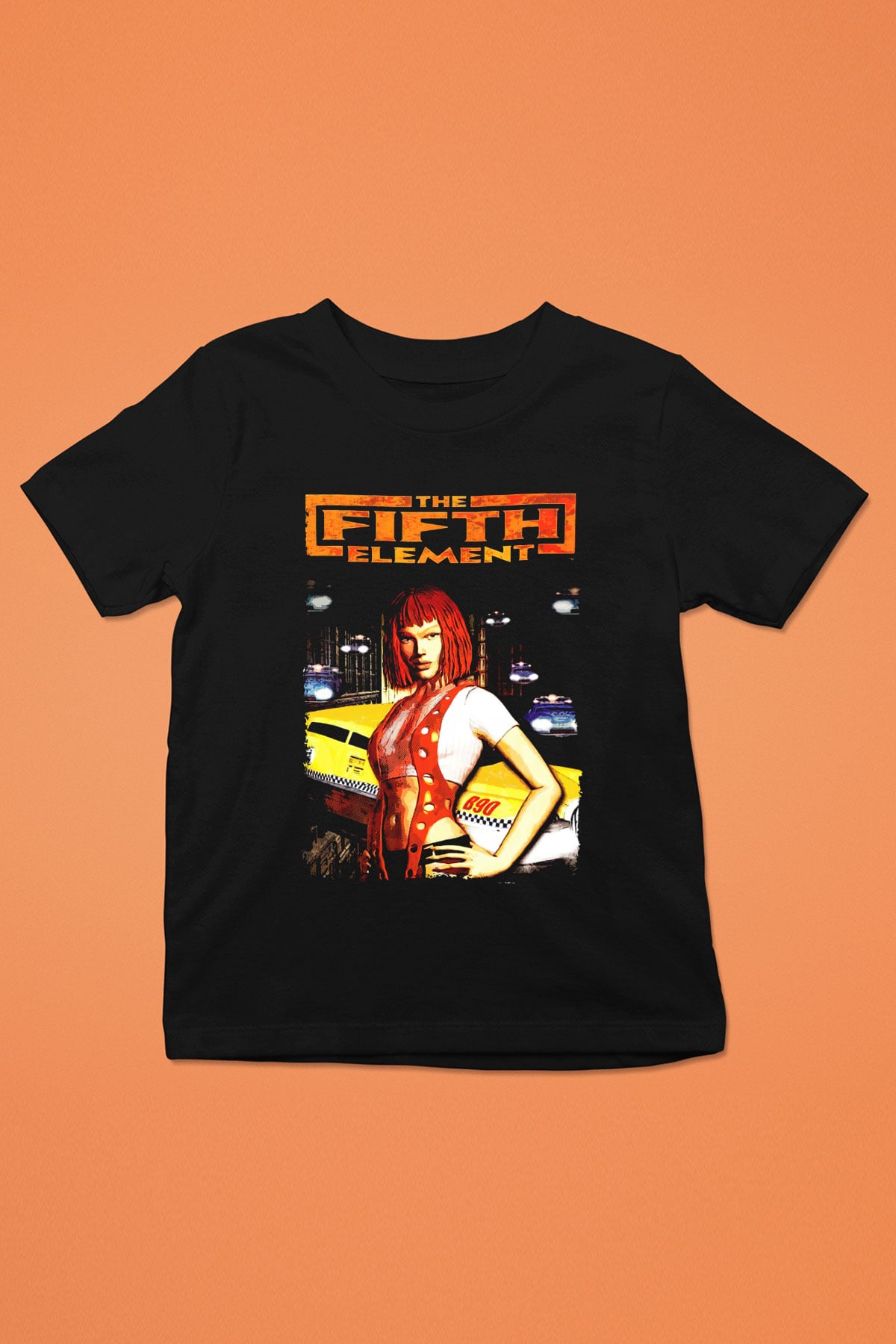 The Fifth Element Siyah Unisex  Çocuk Tişört