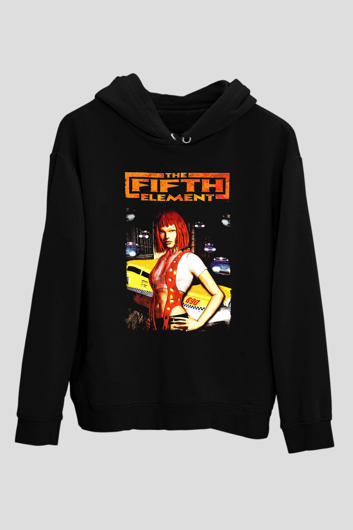 The Fifth Element Siyah Unisex Hoodie