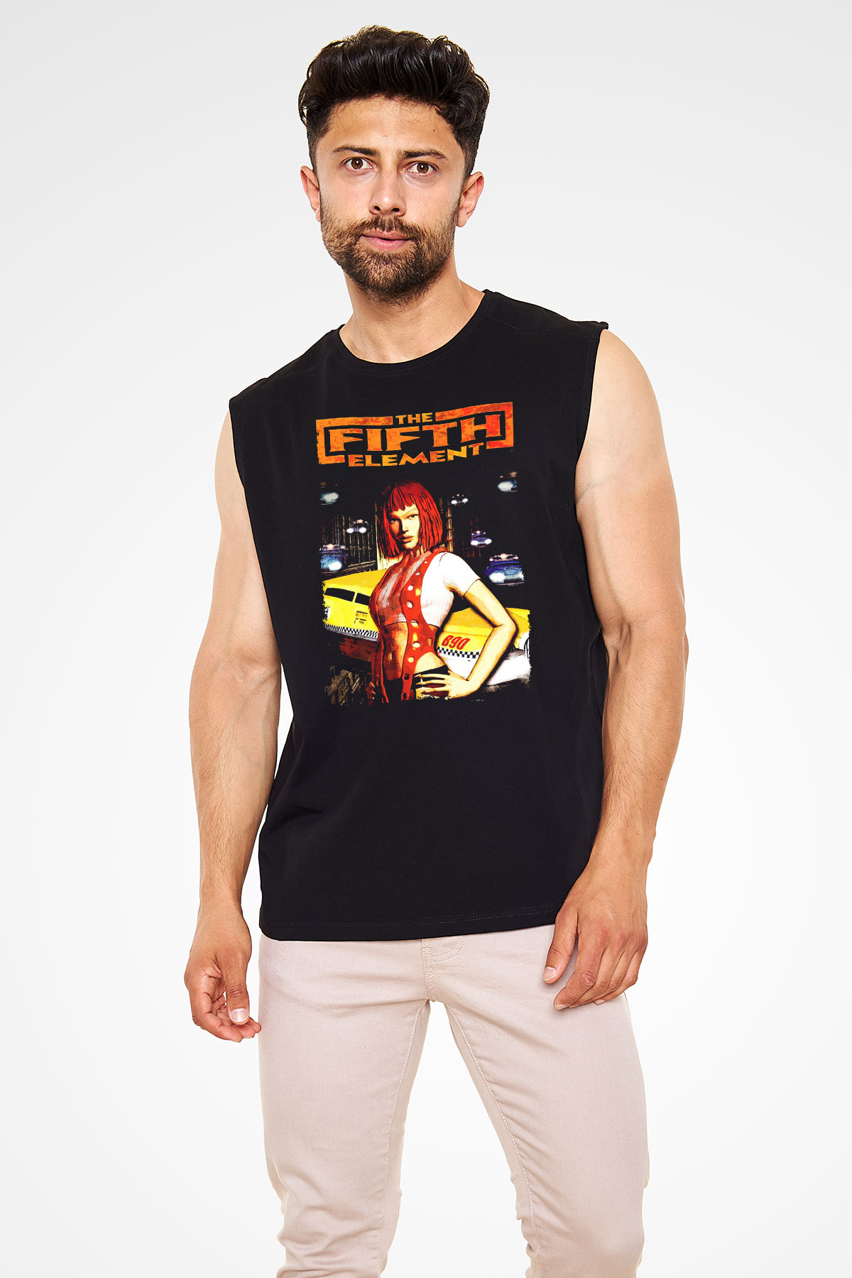 The Fifth Element Siyah Unisex  Kolsuz Tişört