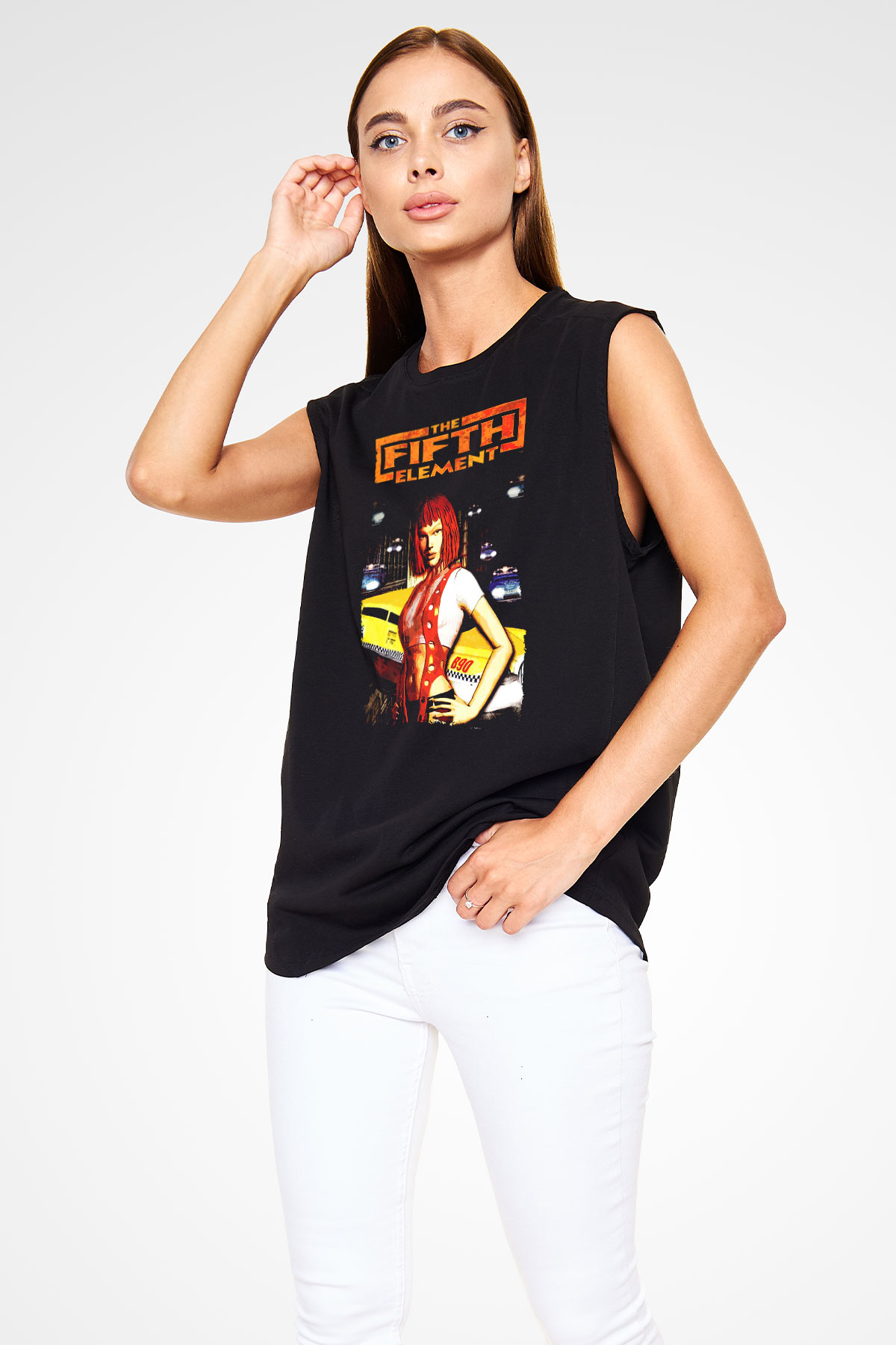 The Fifth Element Siyah Unisex  Kolsuz Tişört