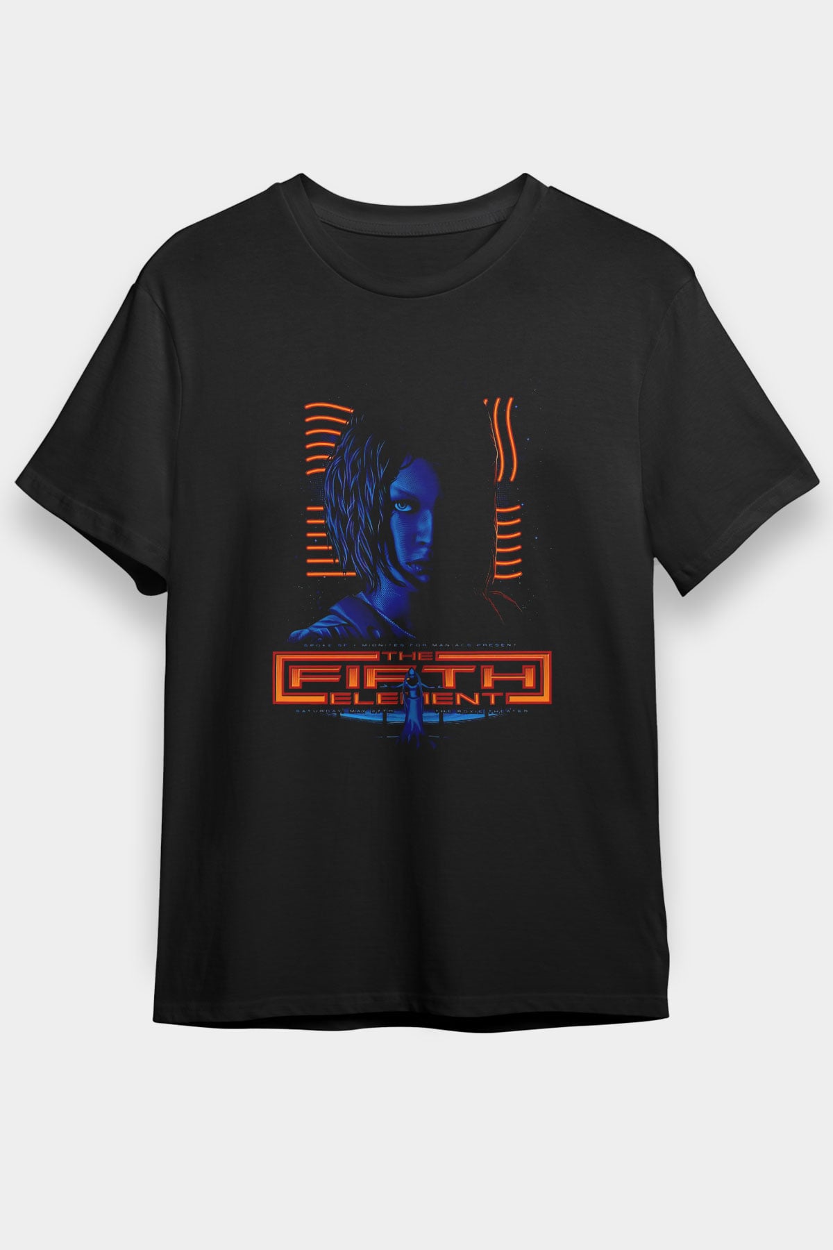 The Fifth Element Siyah Unisex Tişört