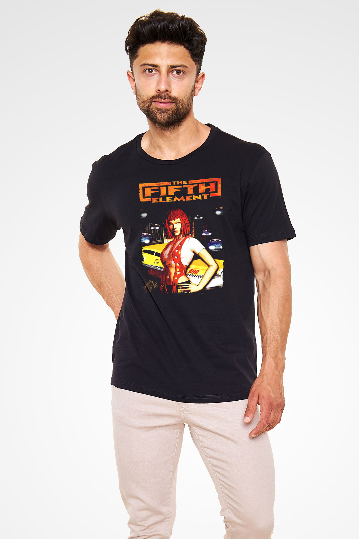 The Fifth Element Siyah Unisex Tişört