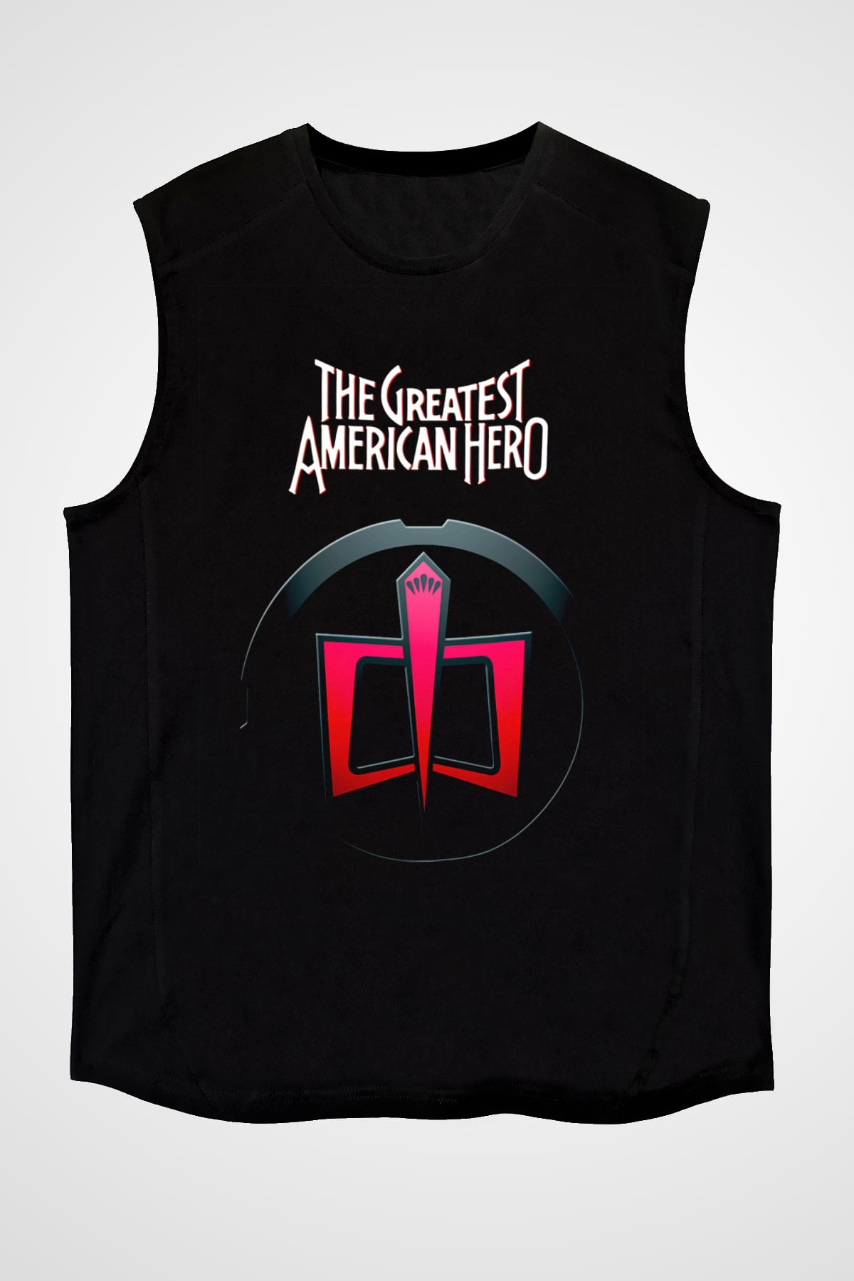 The Greatest American Hero Siyah Unisex  Kolsuz Tişört