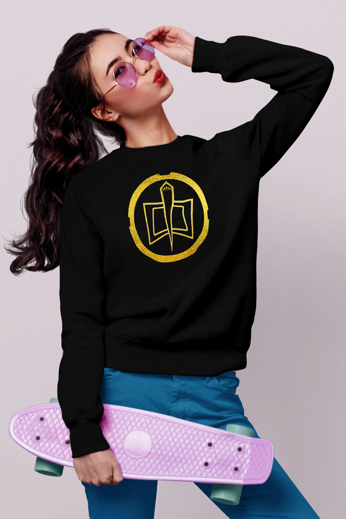 The Greatest American Hero Siyah Unisex  Sweatshirt