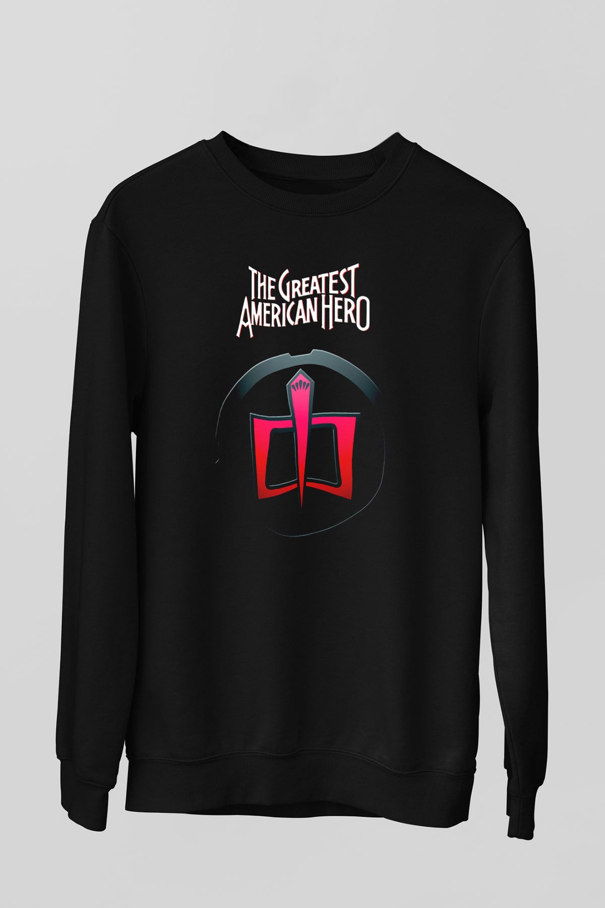 The Greatest American Hero Siyah Unisex  Sweatshirt