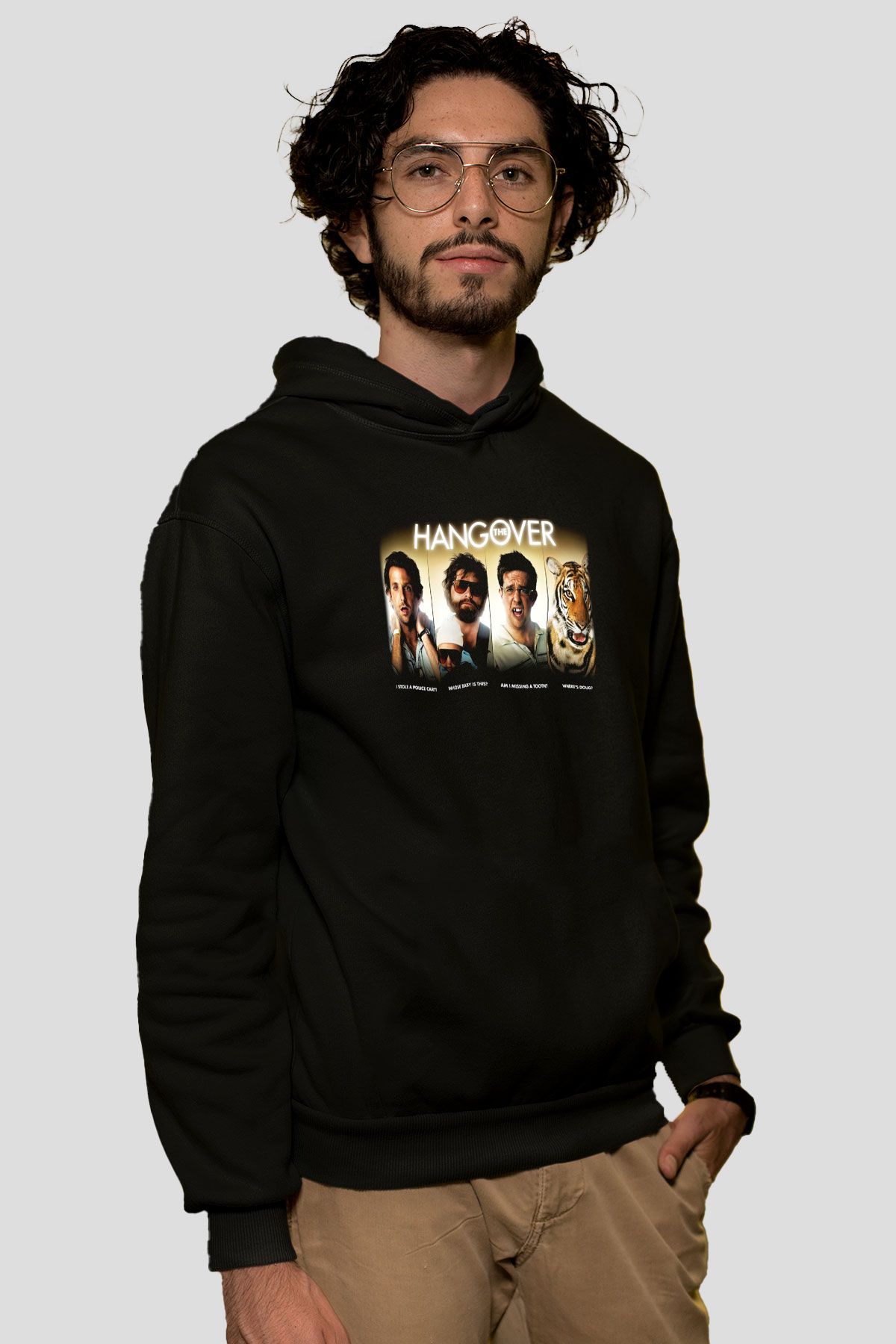 The Hangover Siyah Unisex Hoodie