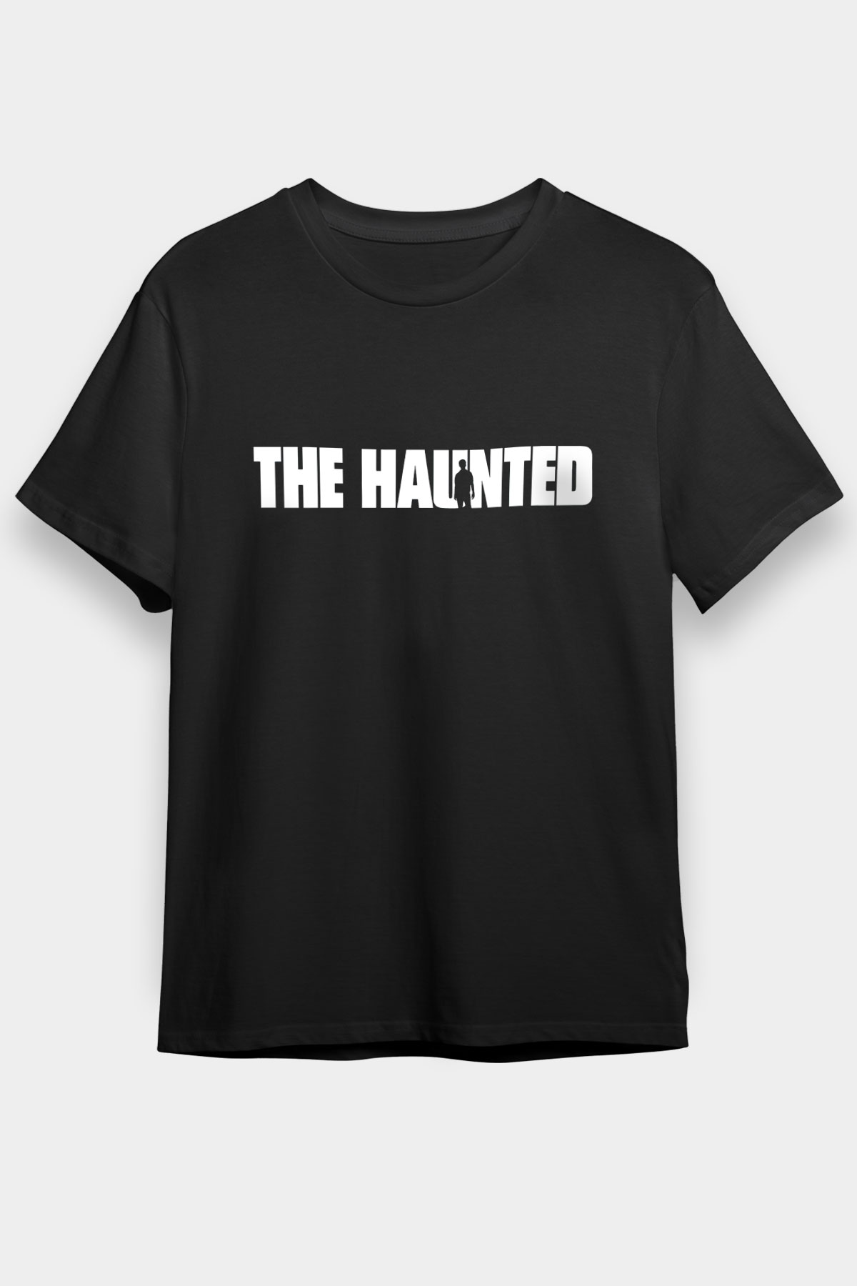 The Haunted Siyah Unisex Tişört T-Shirt - TişörtFabrikası