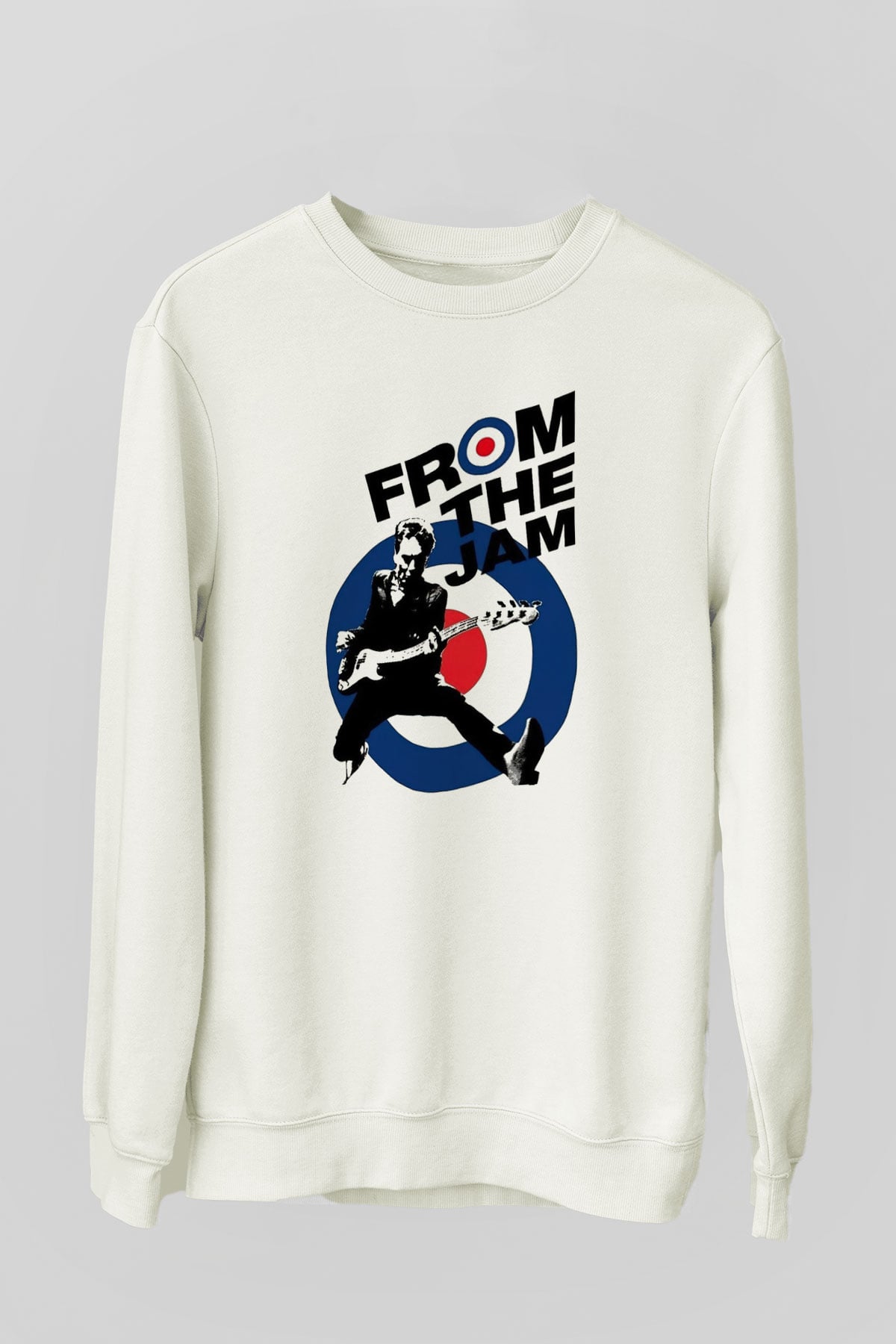 The Jam Beyaz Unisex Sweatshirt