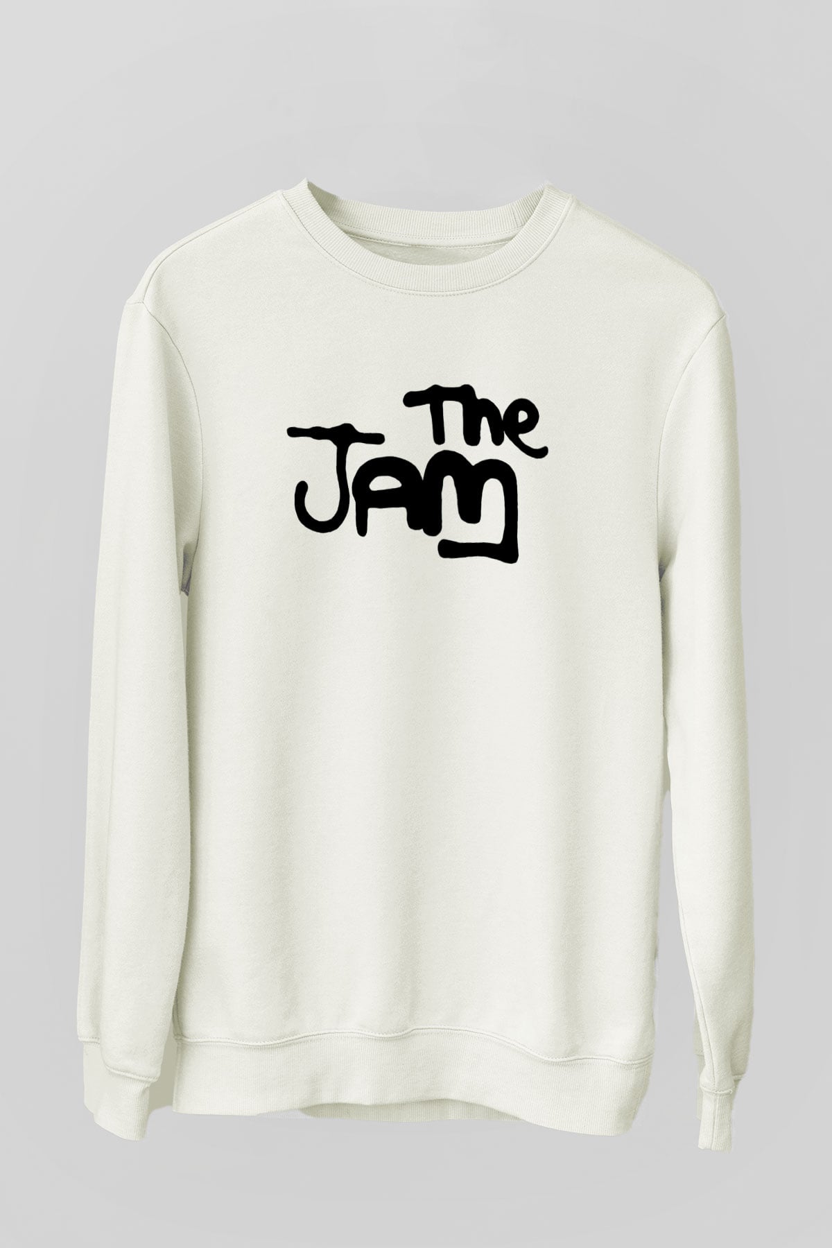 The Jam Beyaz Unisex Sweatshirt