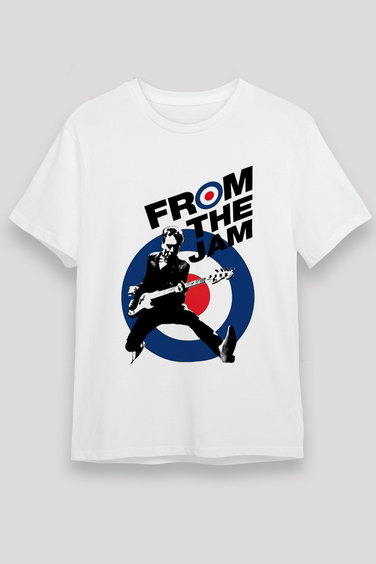The Jam Beyaz Unisex Tişört T-Shirt - TişörtFabrikası