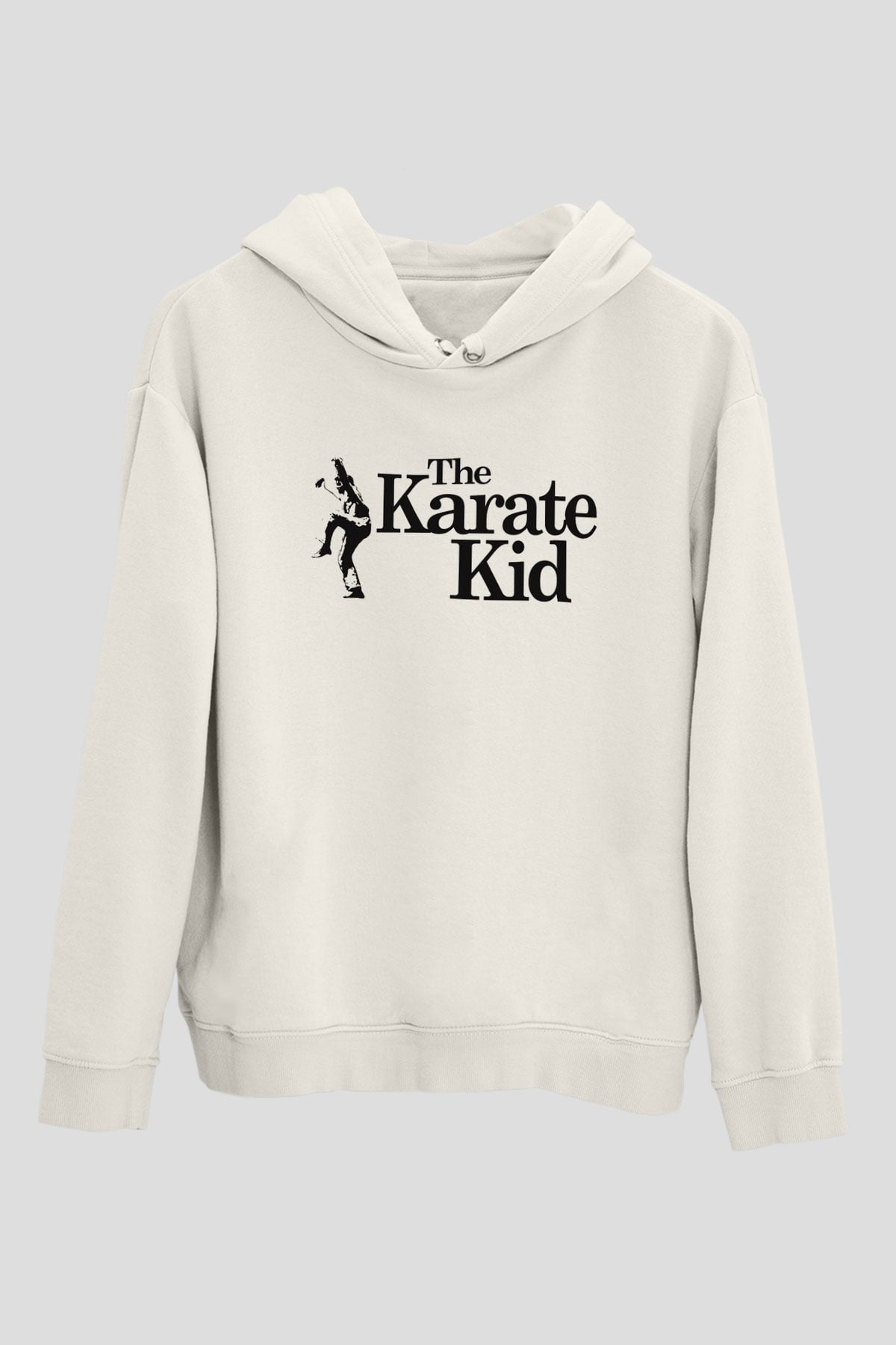 The Karate Kid Beyaz Unisex Hoodie