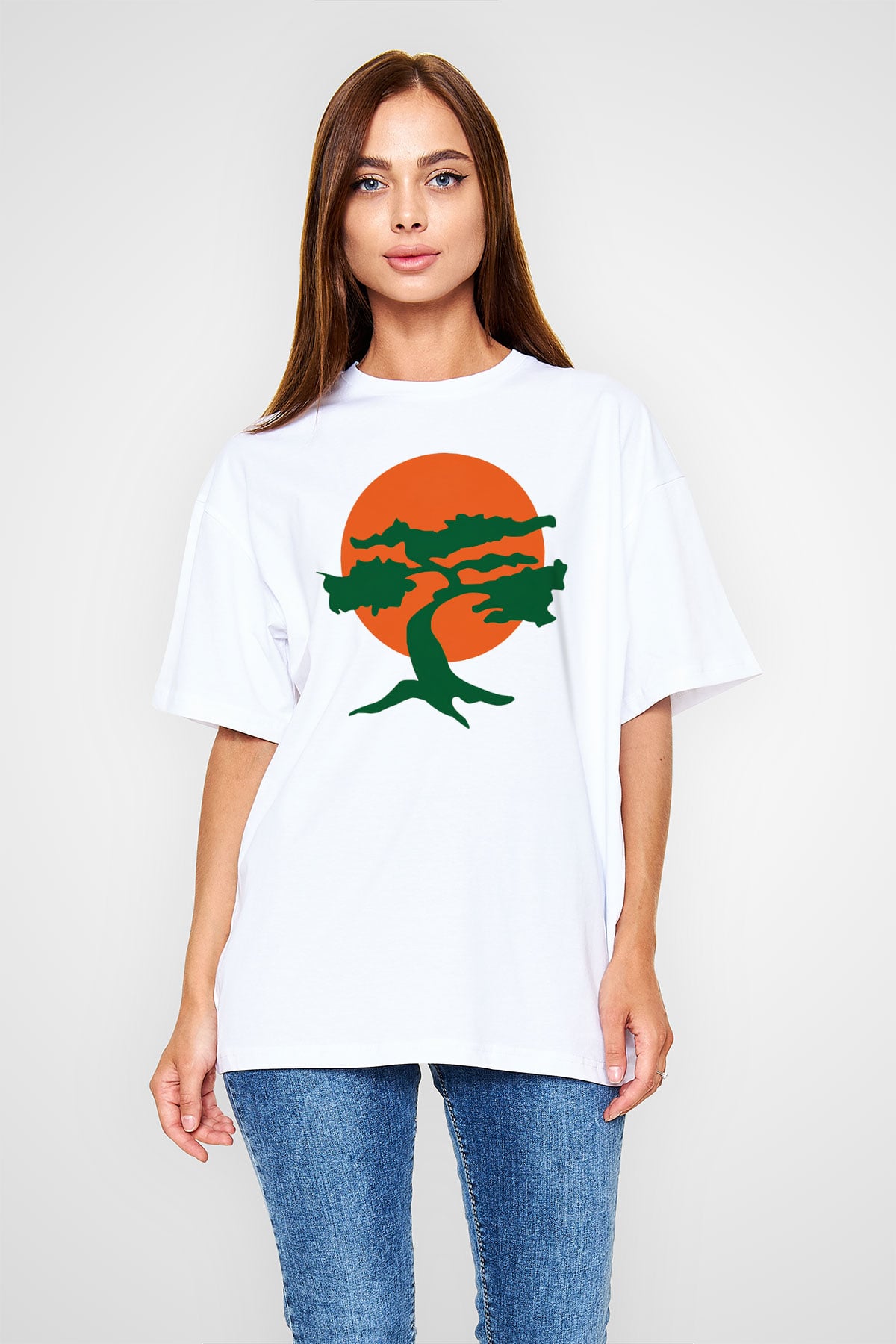 The Karate Kid Beyaz Unisex Oversize Tişört T-Shirt