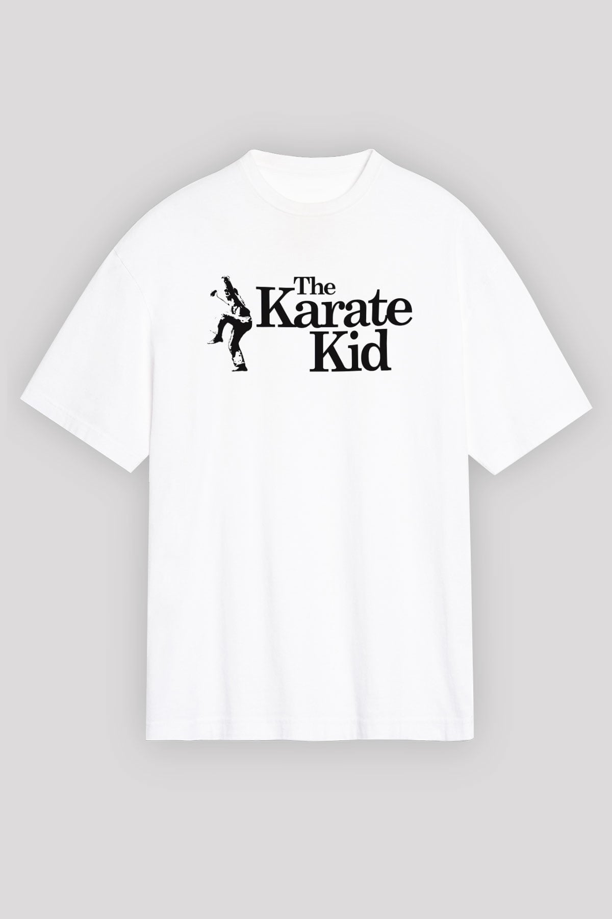 The Karate Kid Beyaz Unisex Oversize Tişört T-Shirt