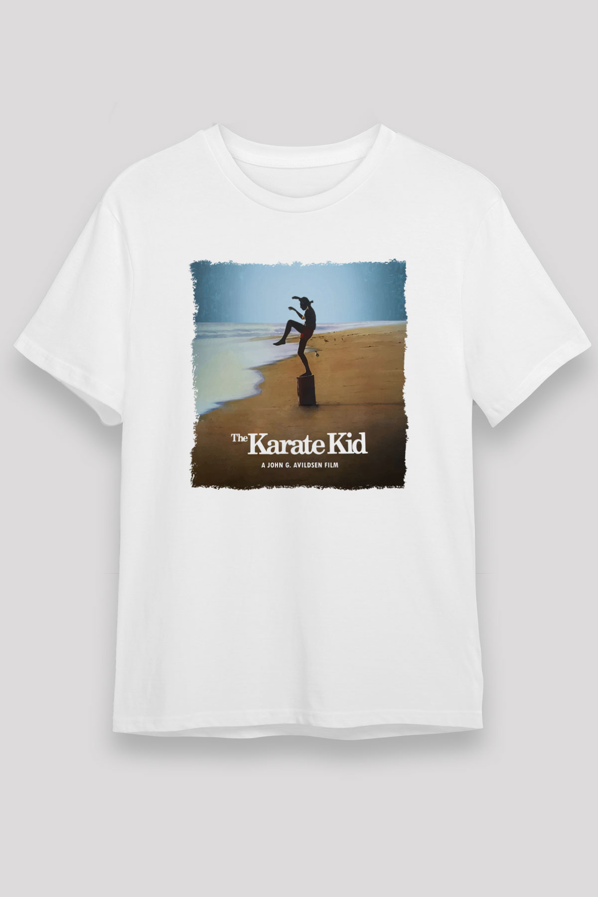The Karate Kid Beyaz Unisex Tişört T-Shirt