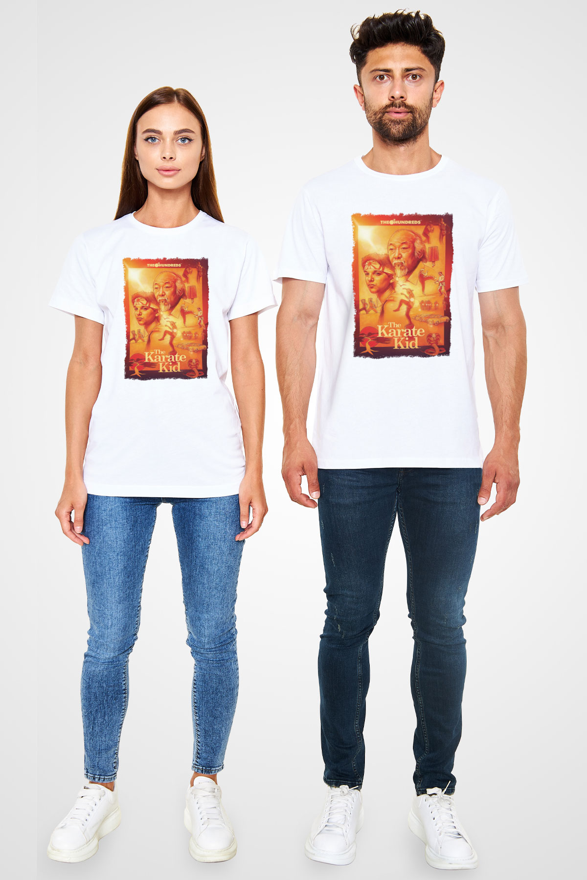 The Karate Kid Beyaz Unisex Tişört T-Shirt