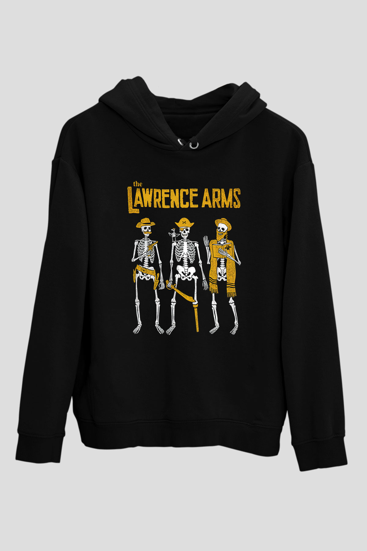 The Lawrence Arms Siyah Unisex Hoodie