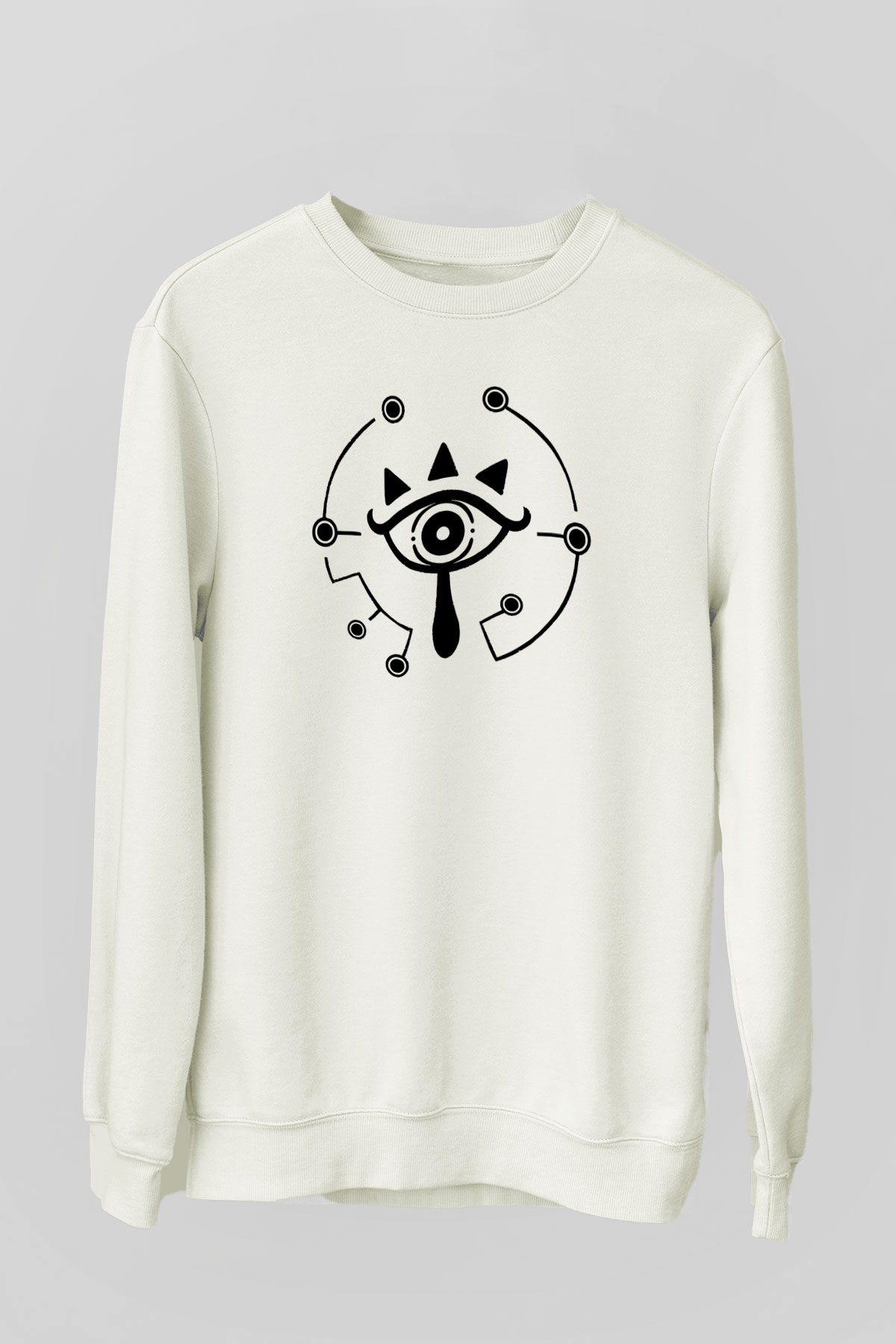 The Legend of Zelda Beyaz Unisex Sweatshirt