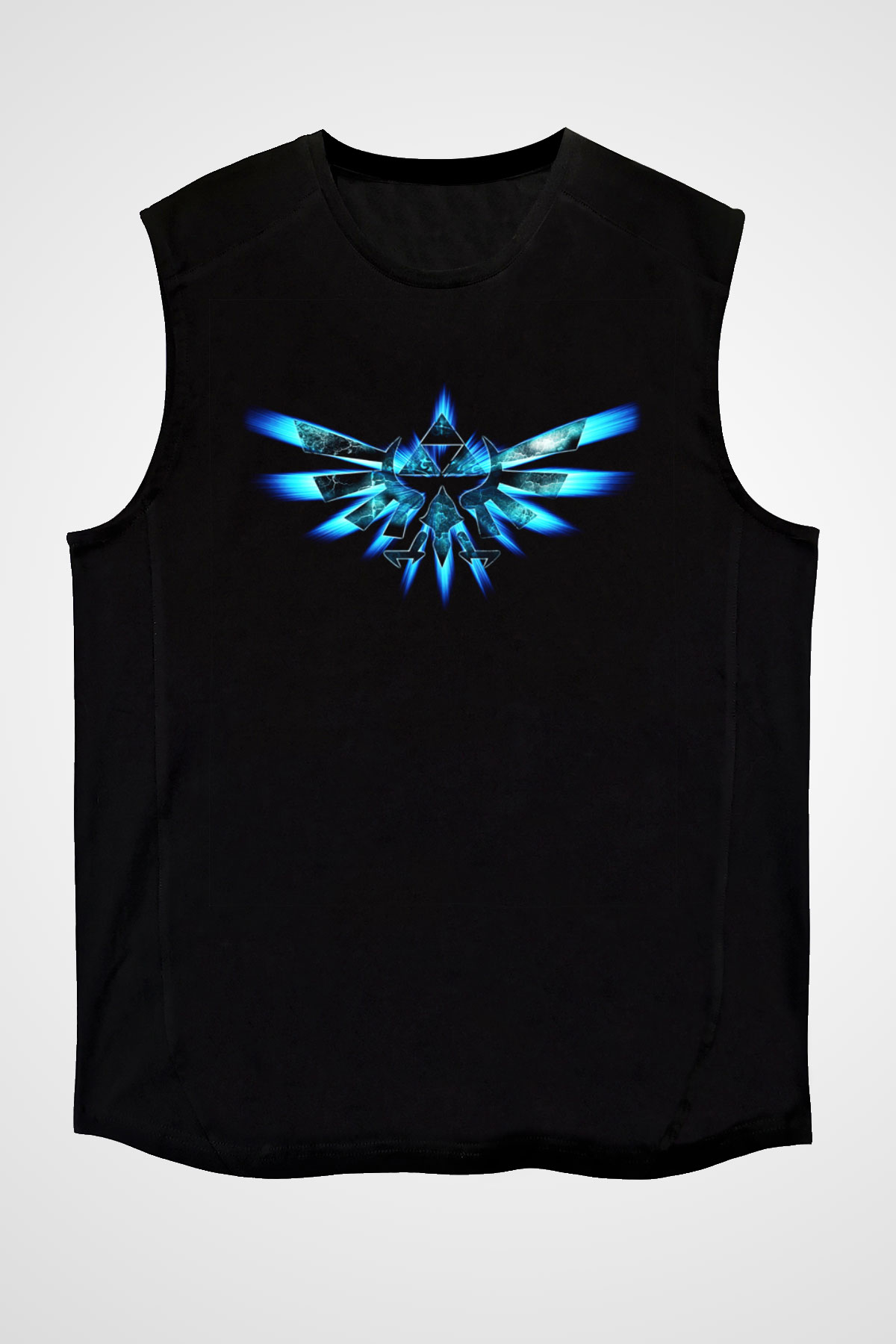 The Legend of Zelda Siyah Unisex Kolsuz Tişört