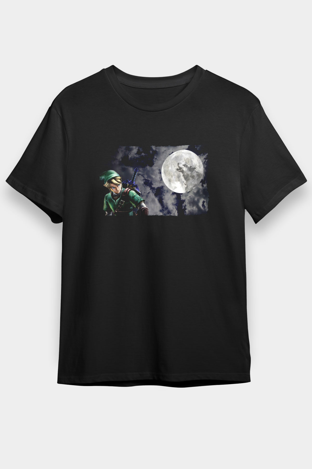 The Legend of Zelda Siyah Unisex Tişört