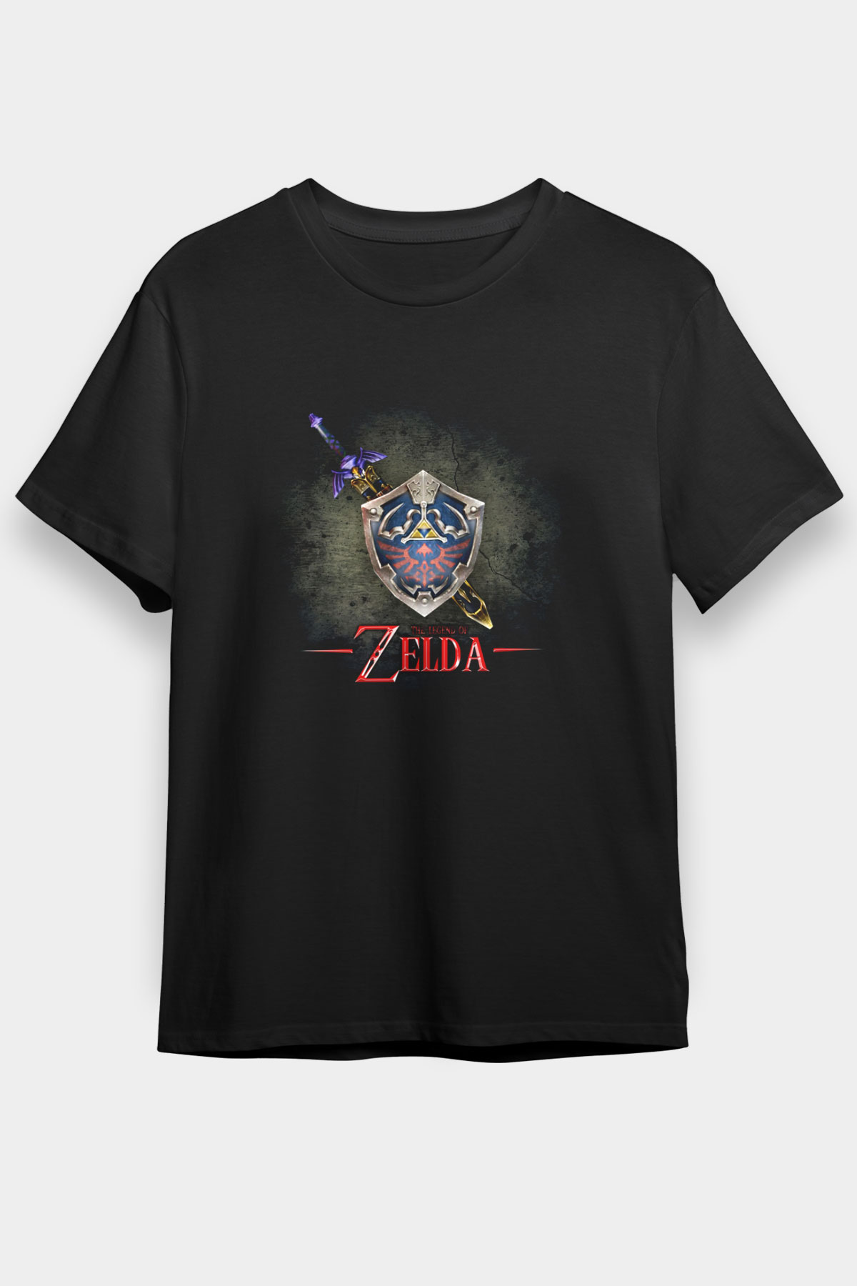 The Legend of Zelda Siyah Unisex Tişört