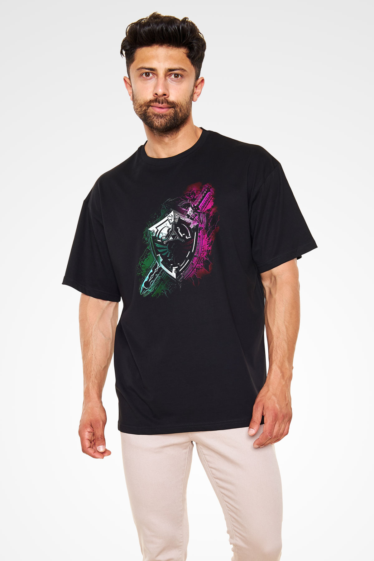 The Legend of Zelda Siyah Unisex Tişört