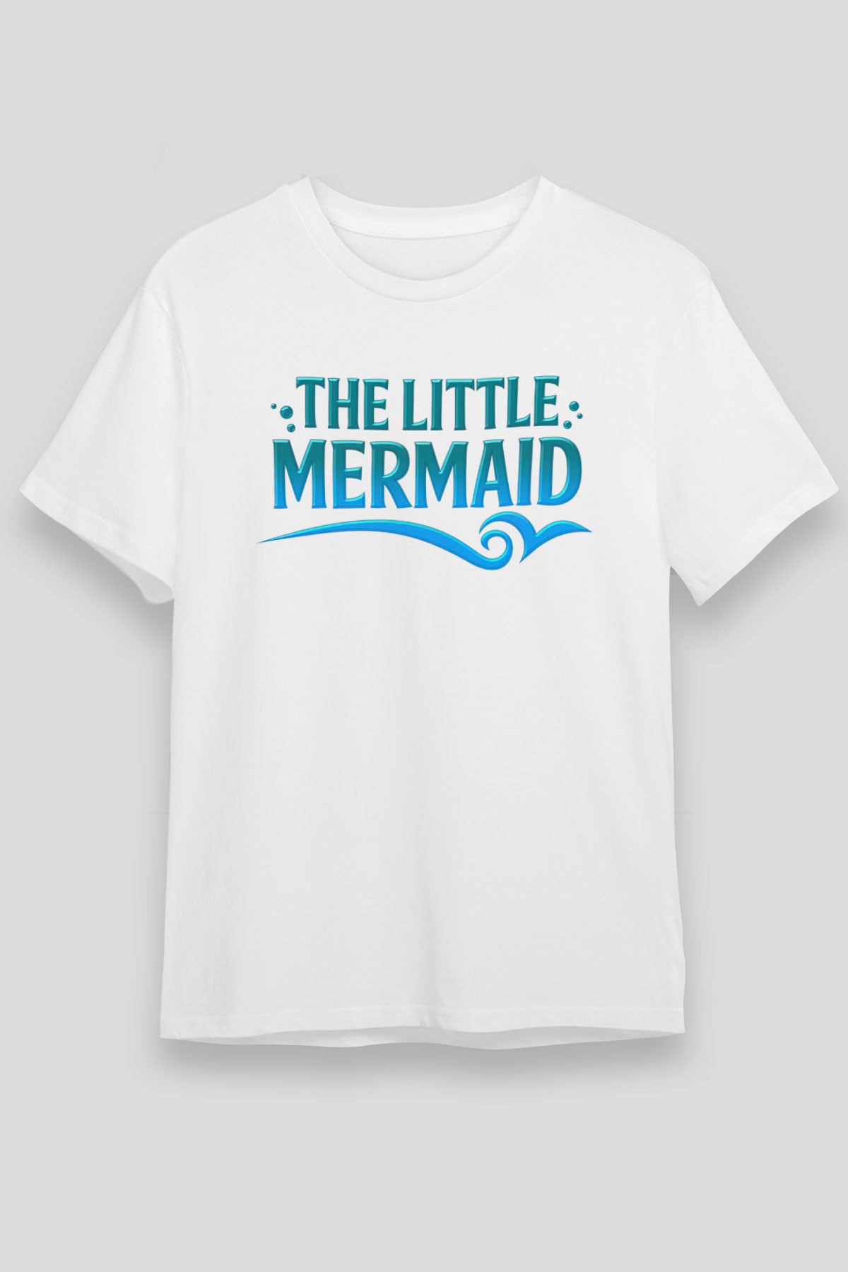 The Little Mermaid Beyaz Unisex Tişört T-Shirt