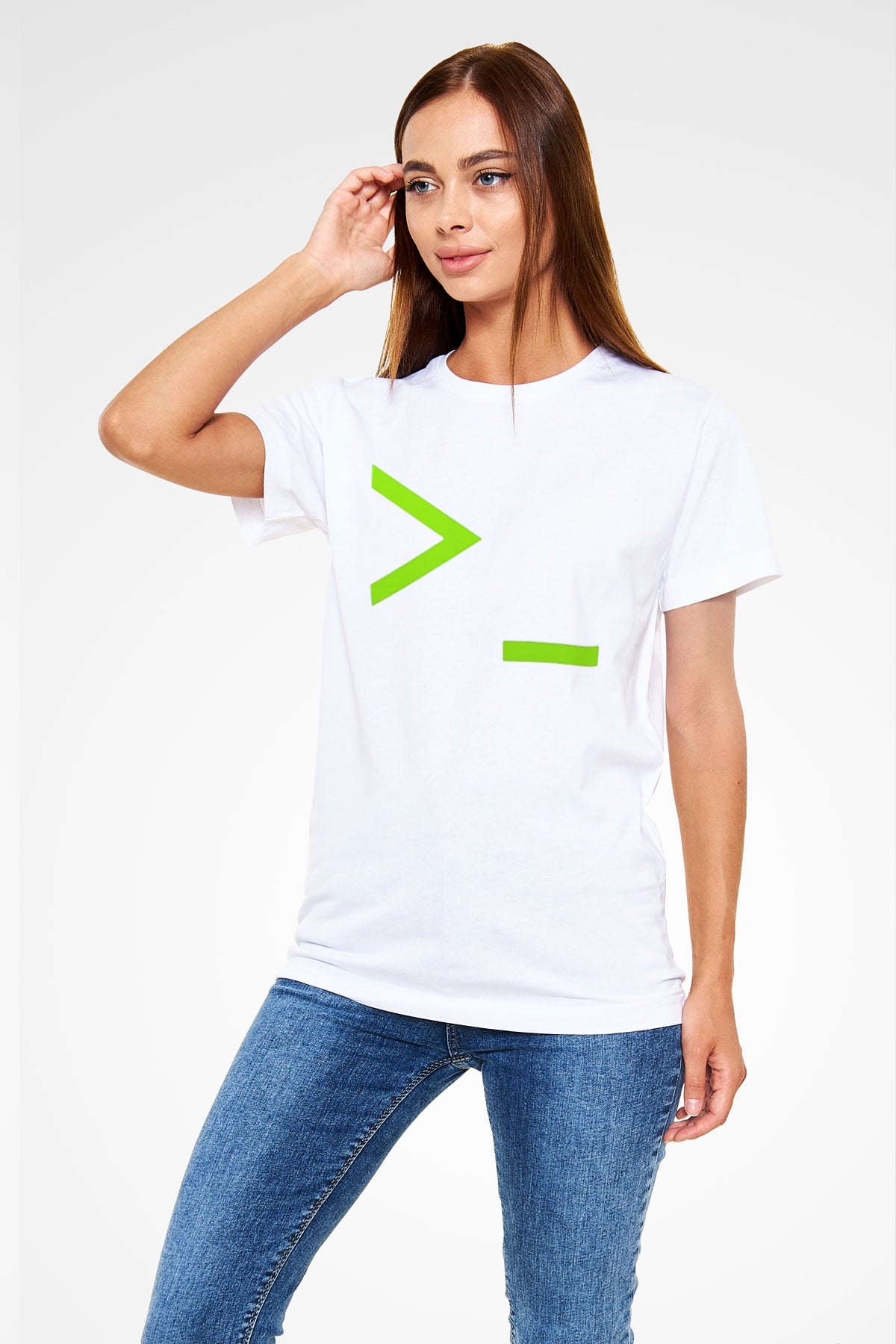 The Matrix Beyaz Unisex Tişört T-Shirt