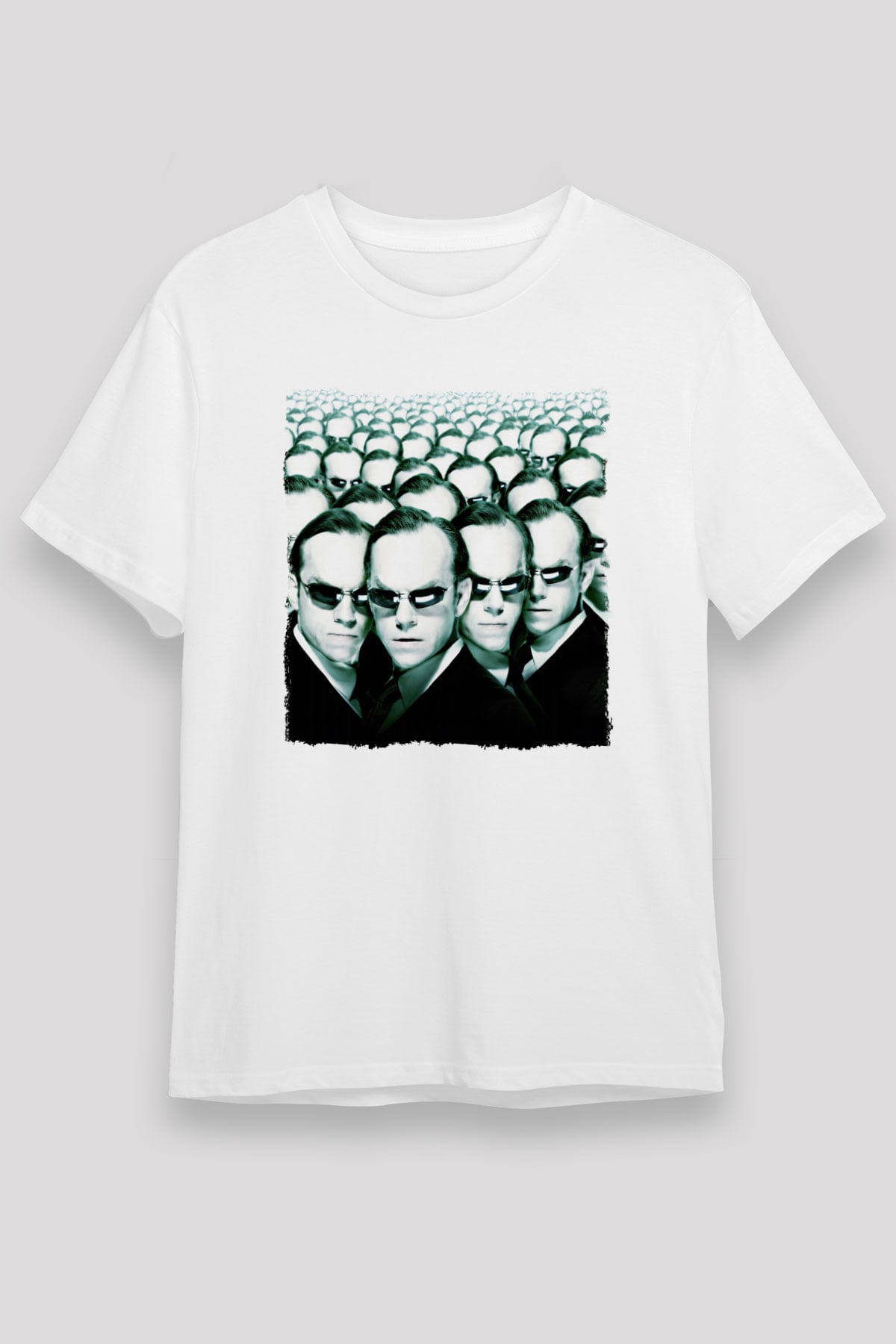 The Matrix Beyaz Unisex Tişört T-Shirt