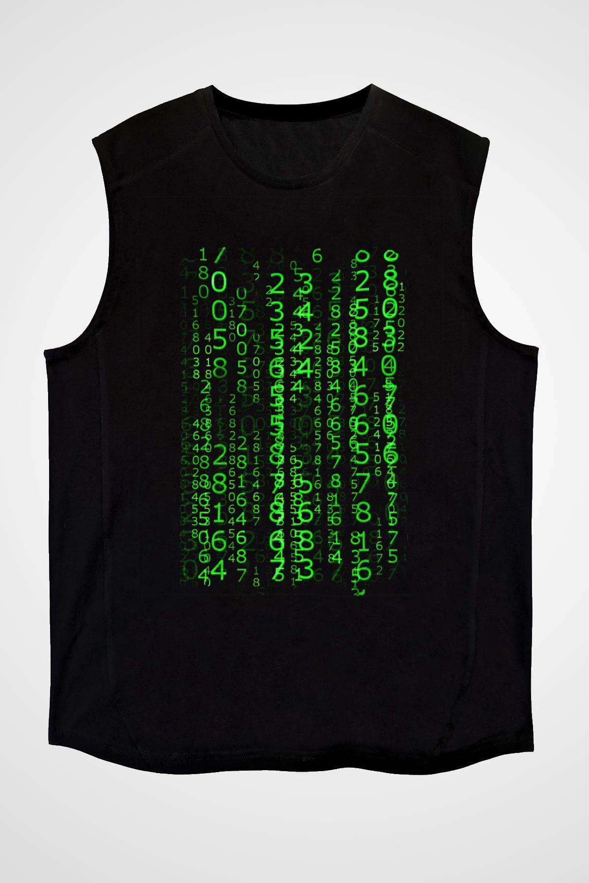 The Matrix Siyah Unisex Kolsuz Tişört