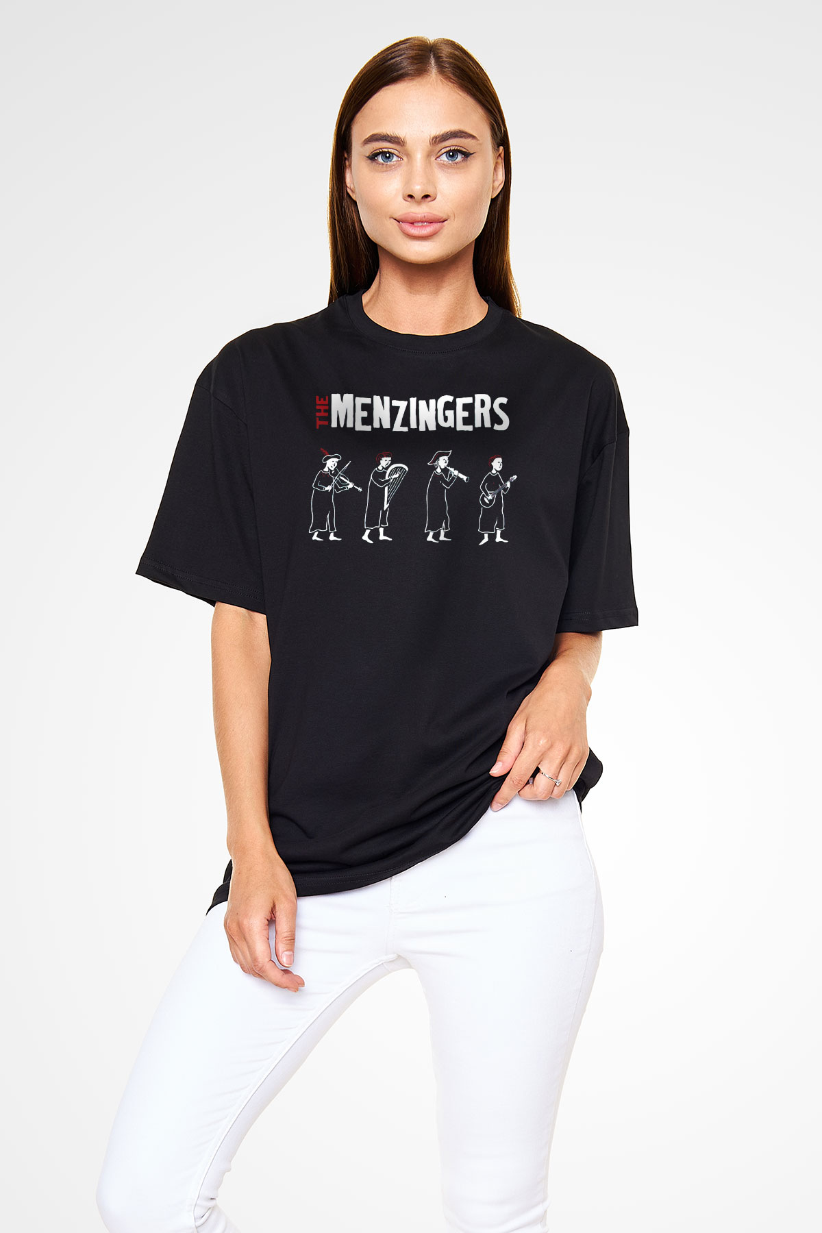 The Menzingers Siyah Unisex Tişört T-Shirt - TişörtFabrikası
