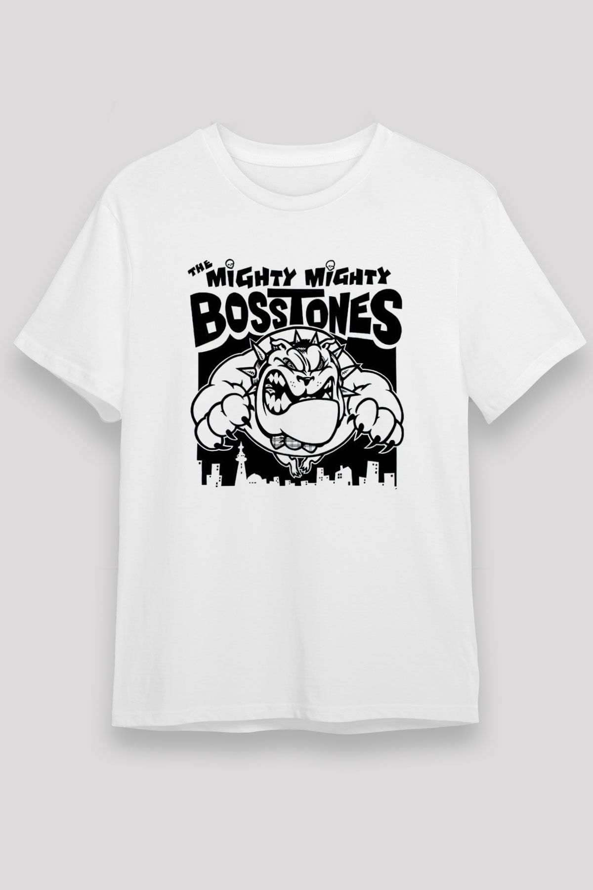 The Mighty Mighty Bosstones Beyaz Unisex Tişört T-Shirt - TişörtFabrikası