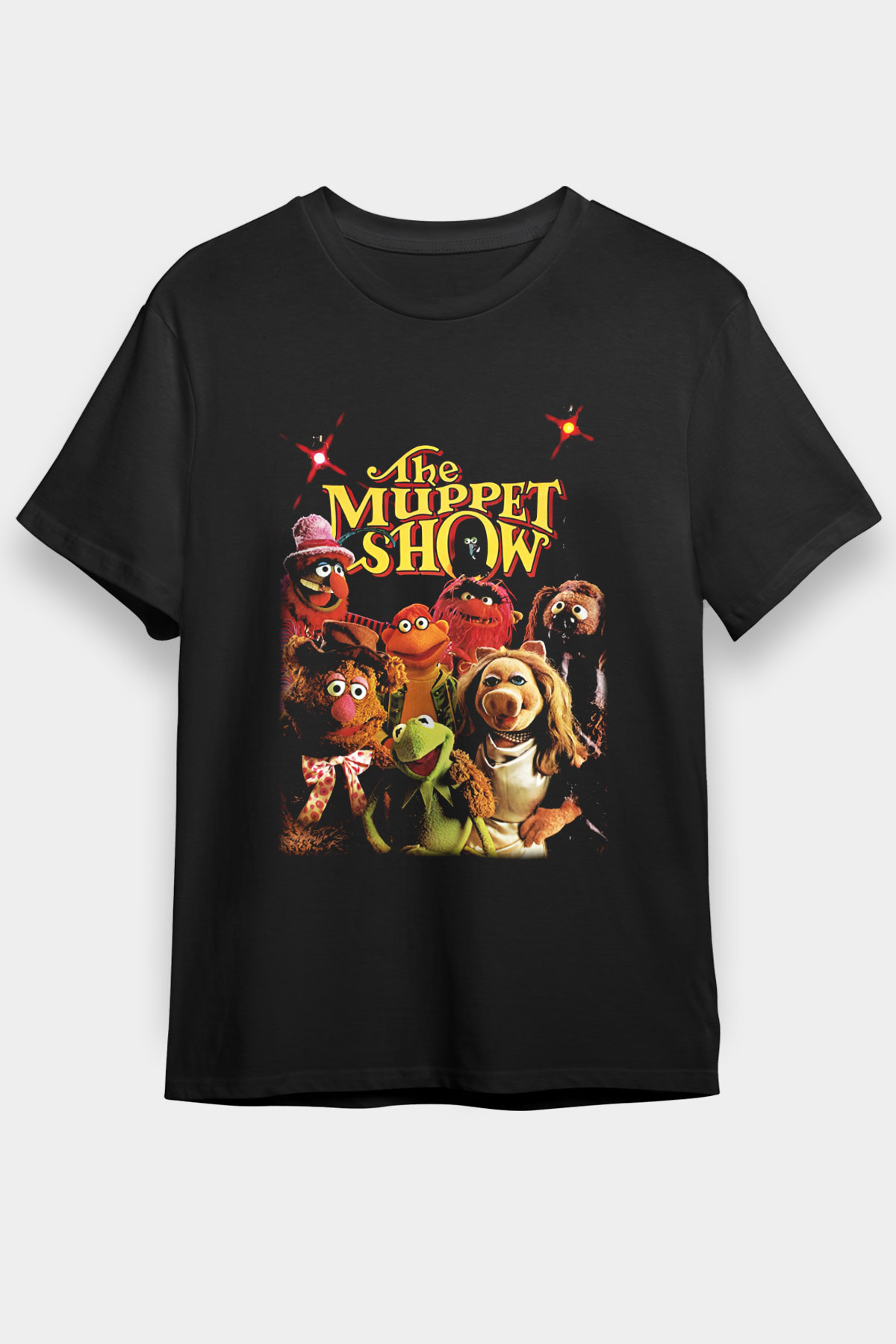 The Muppets Siyah Unisex Tişört