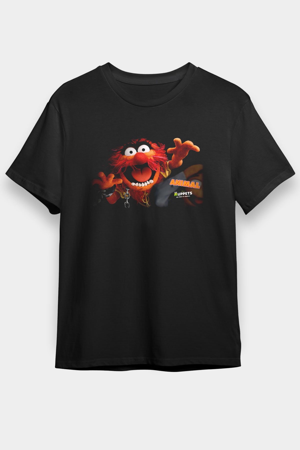 The Muppets Siyah Unisex Tişört
