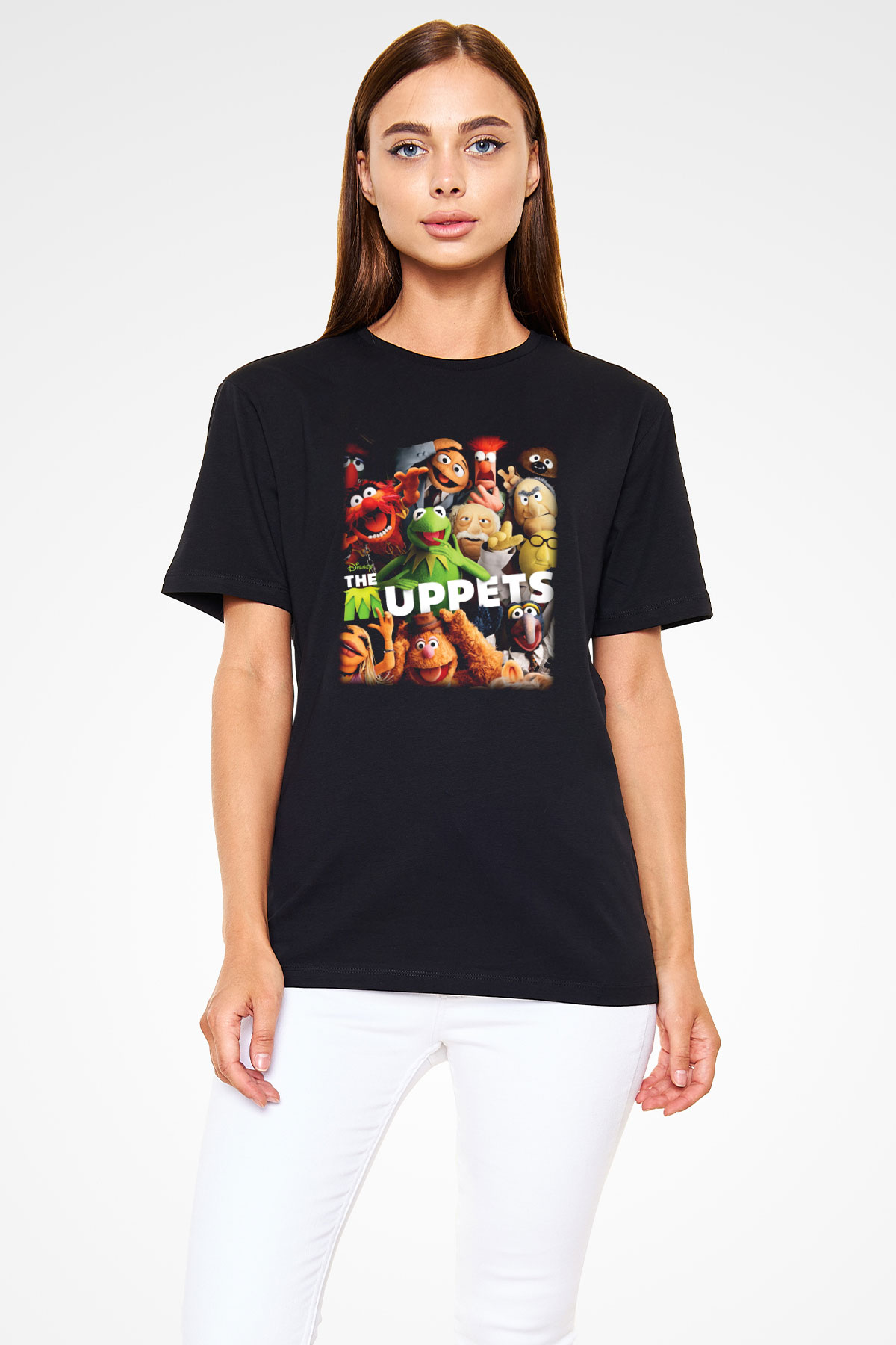 The Muppets Siyah Unisex Tişört