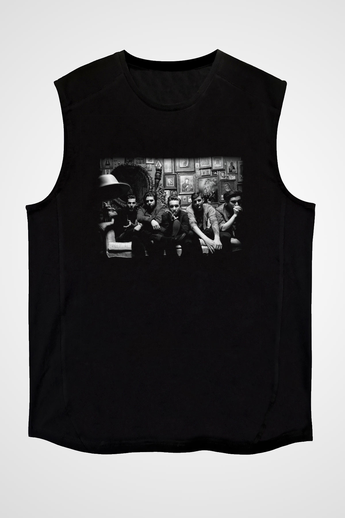 The Neighbourhood Siyah Unisex Kolsuz Tişört