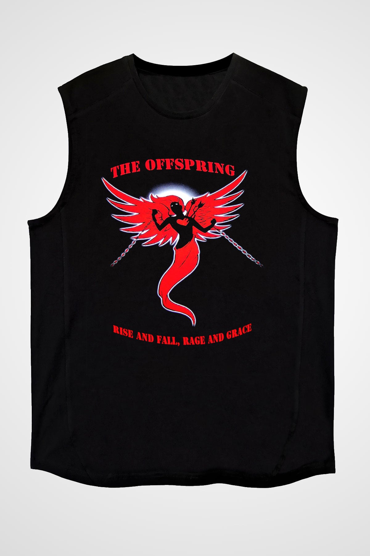 The Offspring Siyah Unisex Kolsuz Tişört