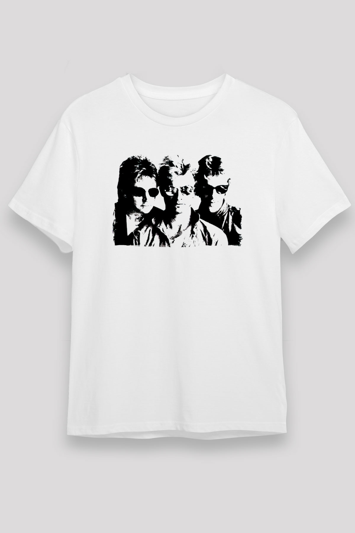 The Police Beyaz Unisex Tişört T-Shirt - TişörtFabrikası
