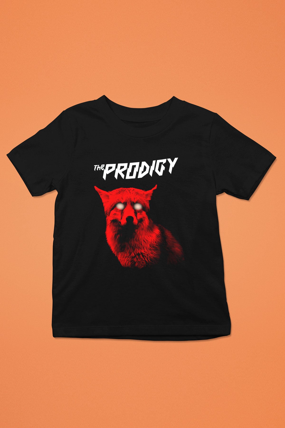 The Prodigy Baskılı Siyah Unisex Çocuk Tişört