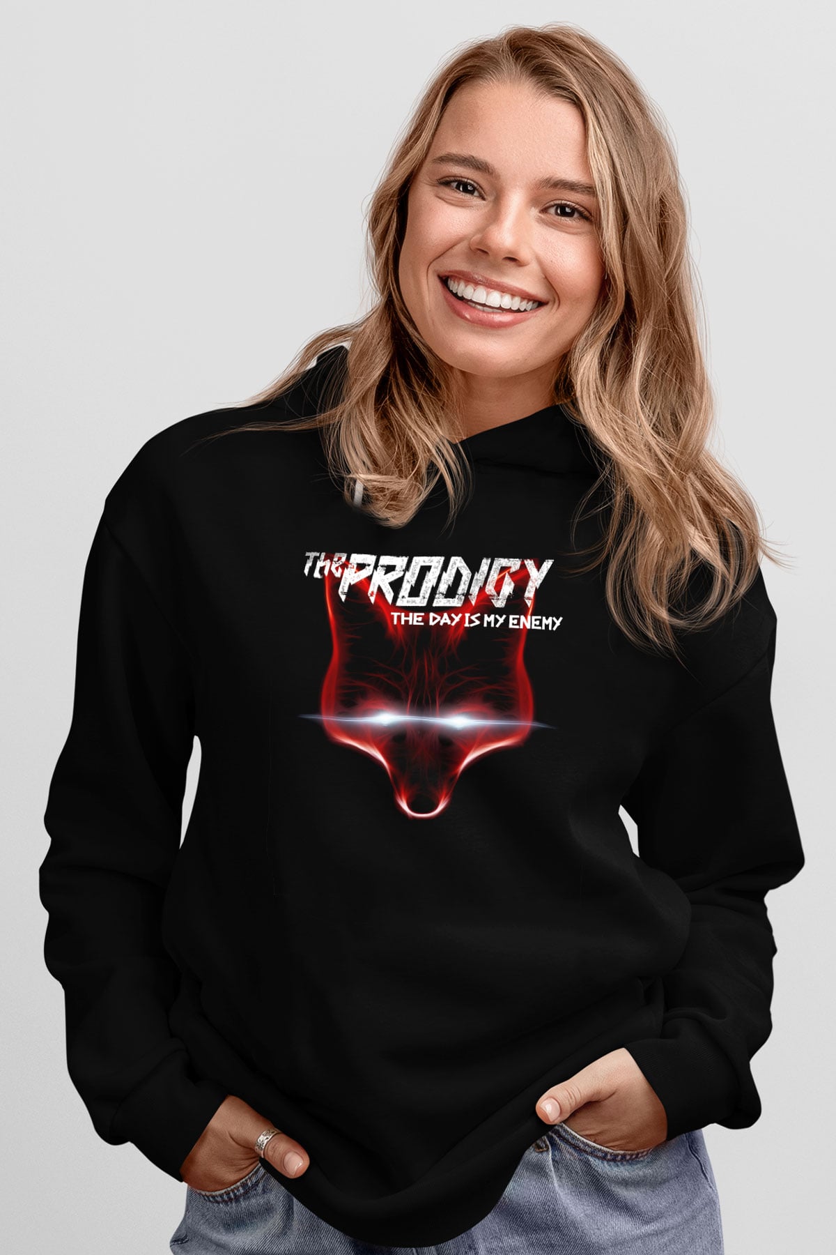 The Prodigy Siyah Unisex Hoodie