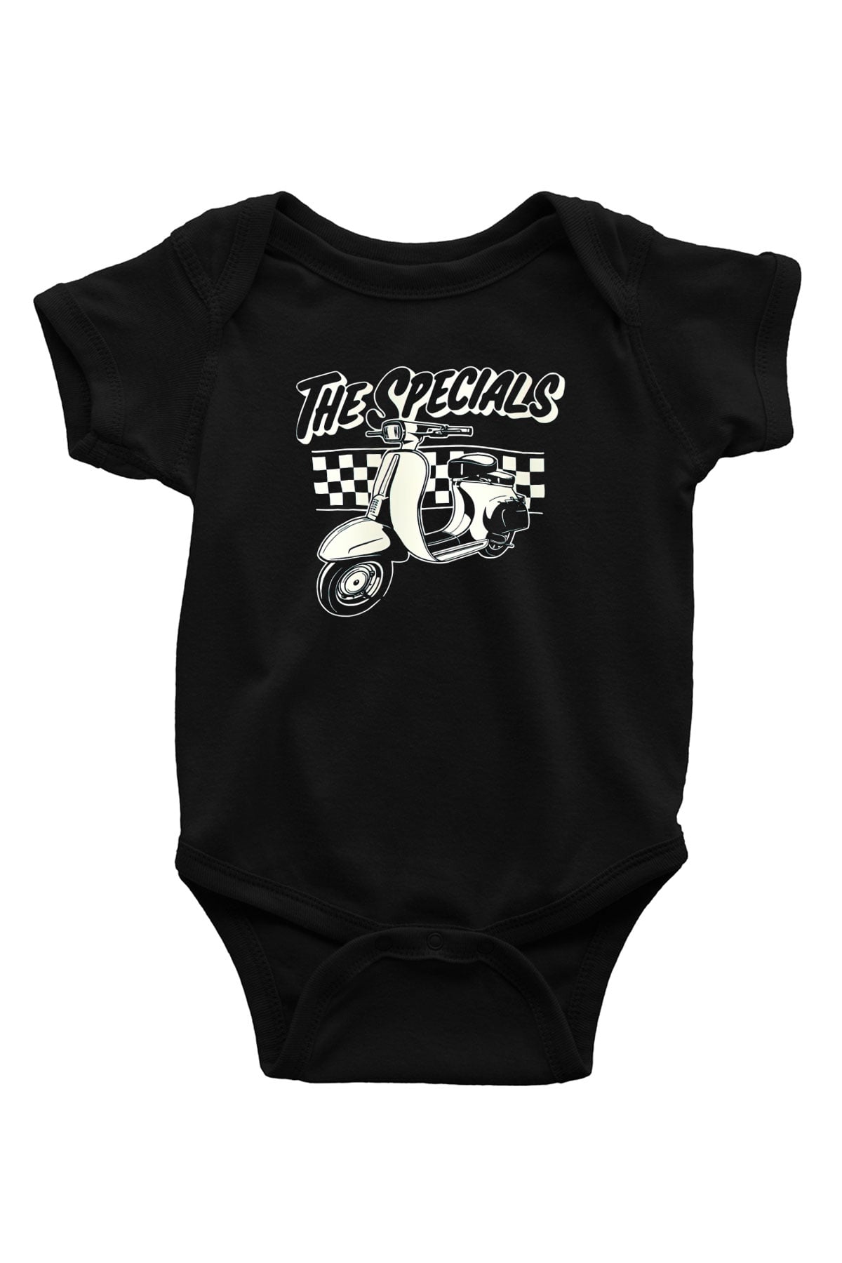 The Specials Baskılı Siyah Bebek Body - Zıbın
