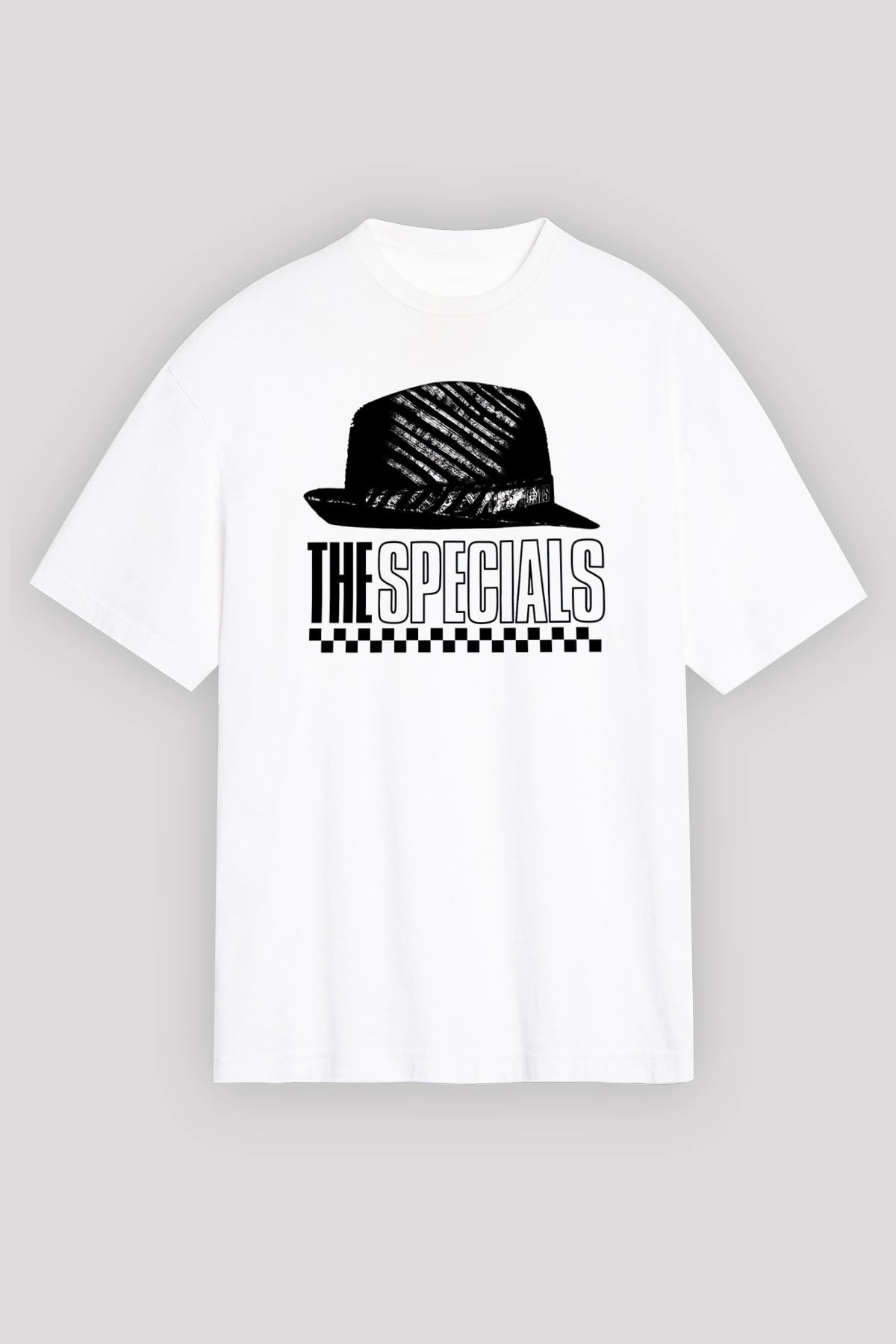 The Specials Beyaz Unisex Oversize Tişört T-Shirt