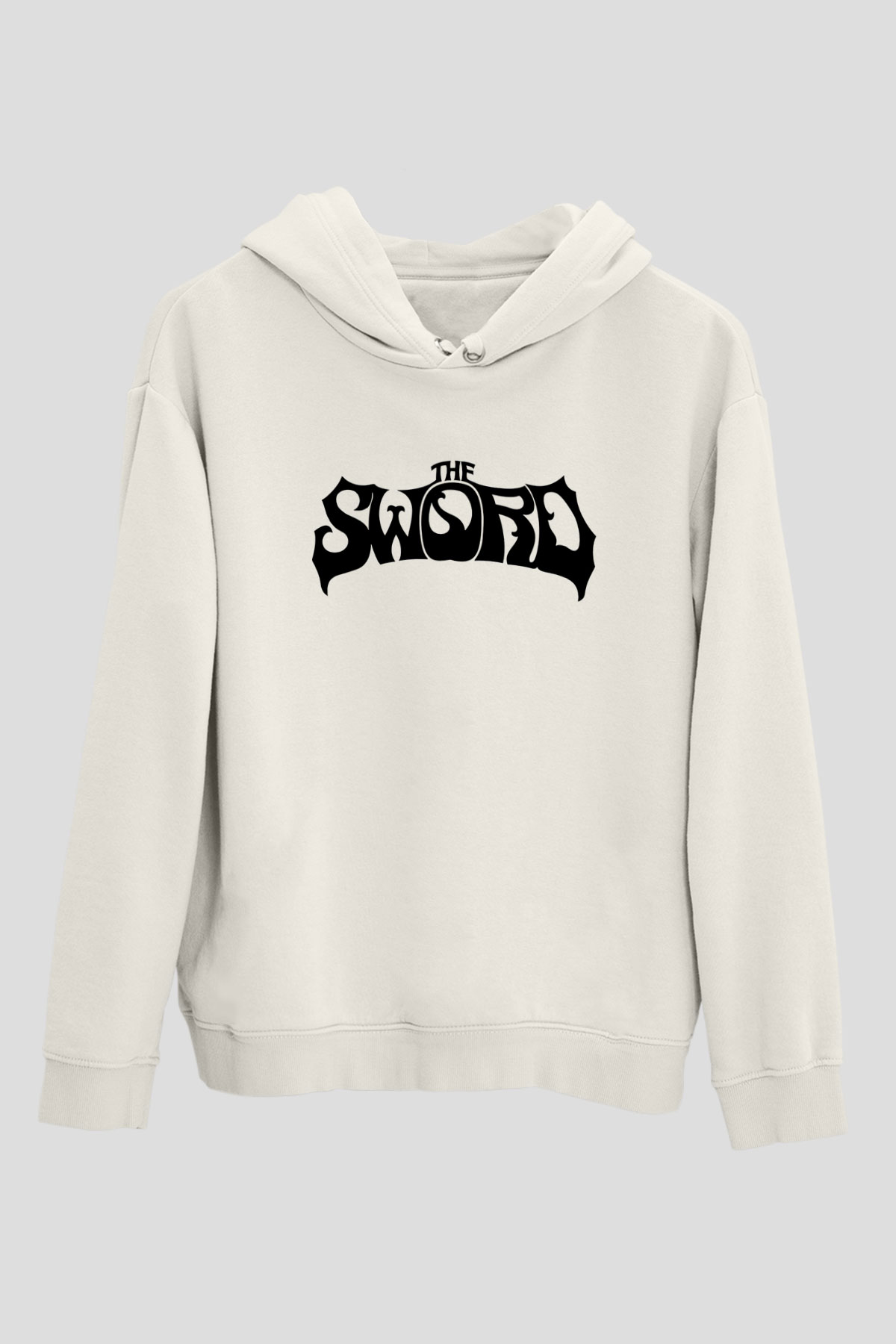 The Sword Beyaz Unisex Hoodie