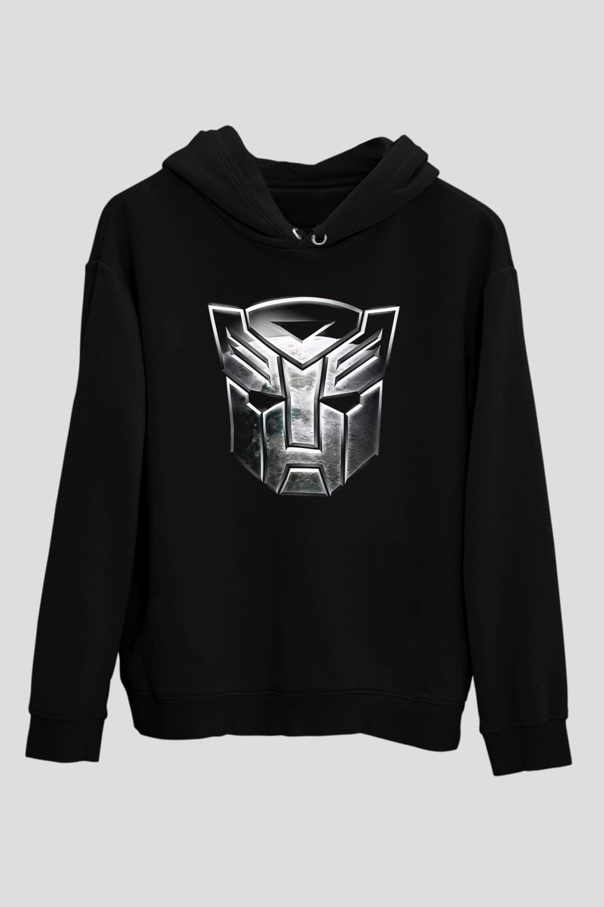The Terminator Siyah Unisex Kapşonlu Sweatshirt